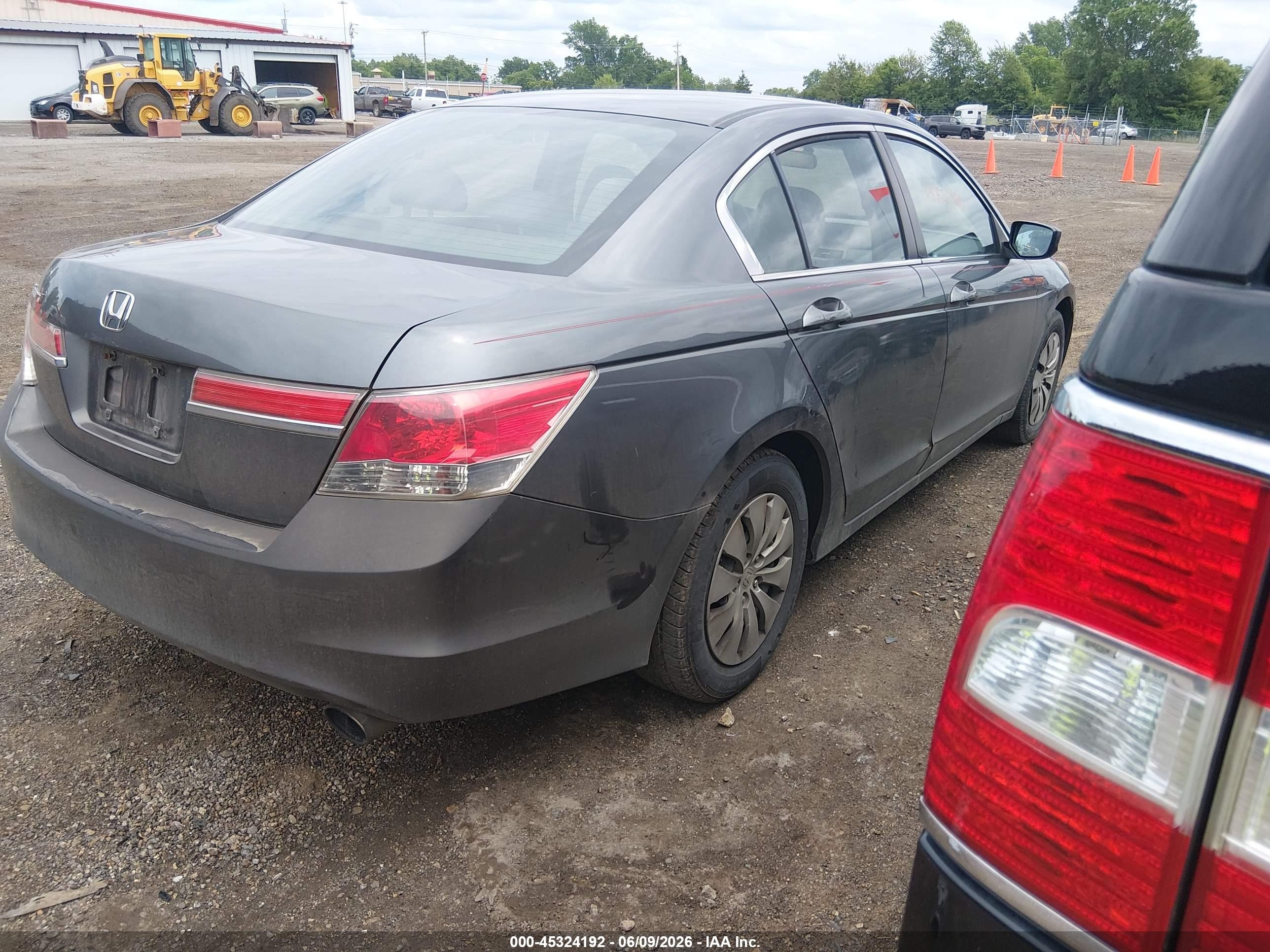 2011 Honda Accord 2.4 Lx Gray vin: 1HGCP2F32BA143942