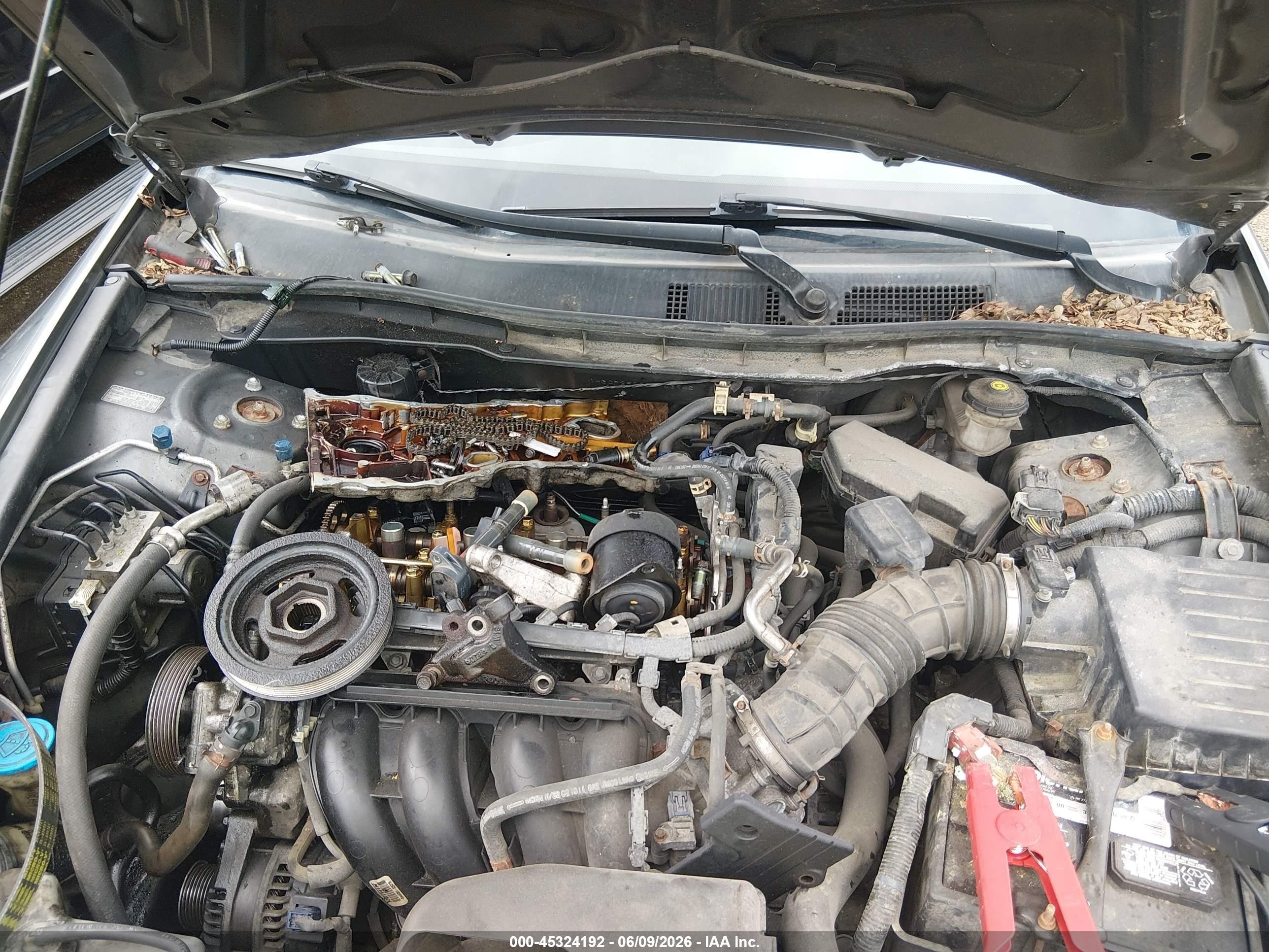 2011 Honda Accord 2.4 Lx Gray vin: 1HGCP2F32BA143942