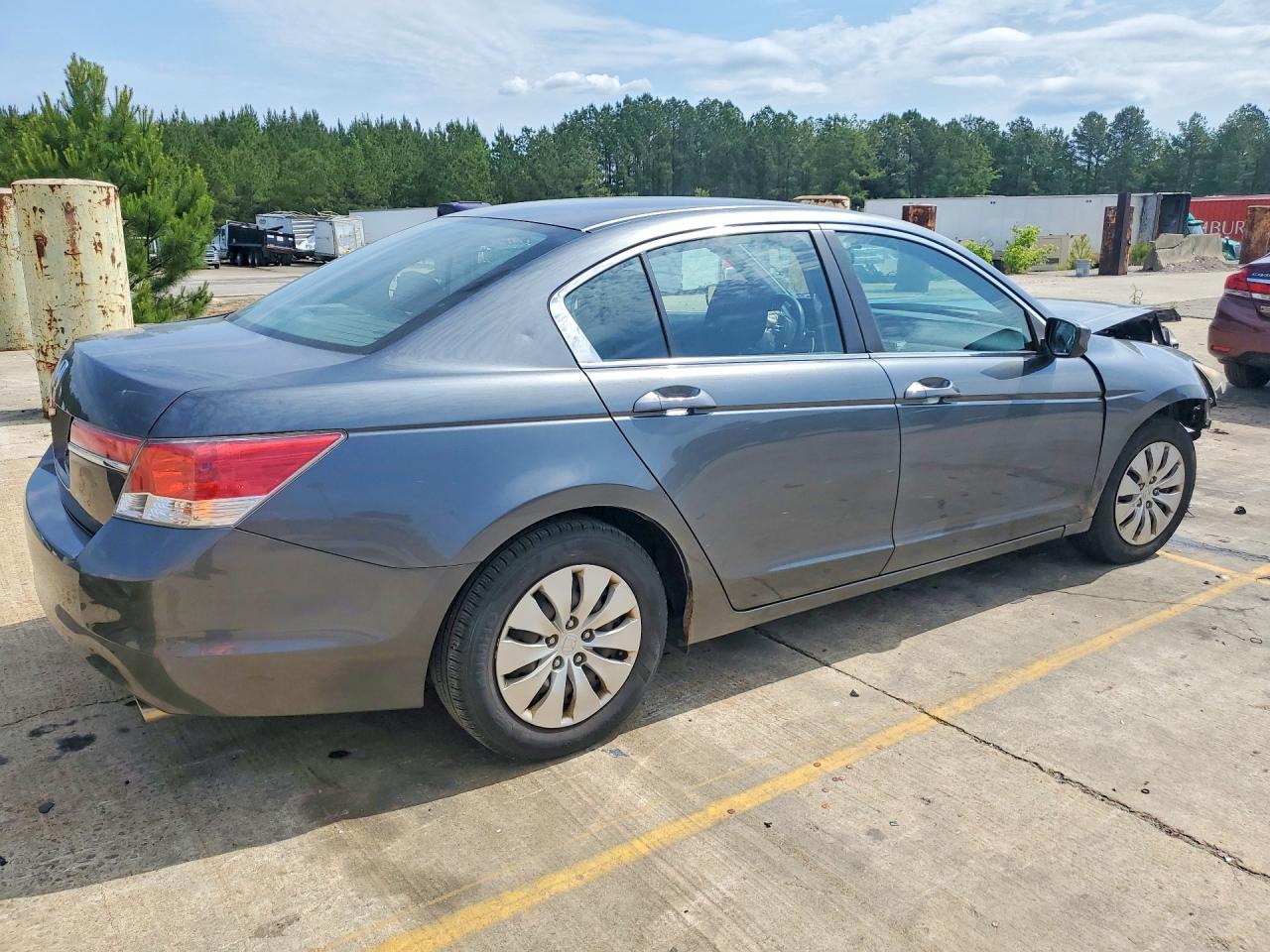 2011 Honda Accord Lx Gray vin: 1HGCP2F32BA156450