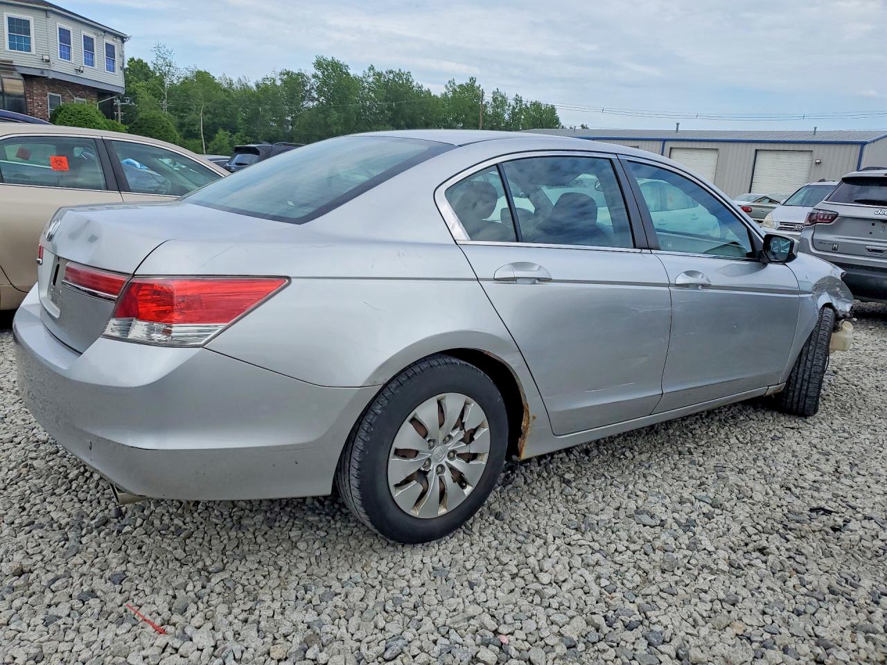 2012 Honda Accord Lx Silver vin: 1HGCP2F32CA005965