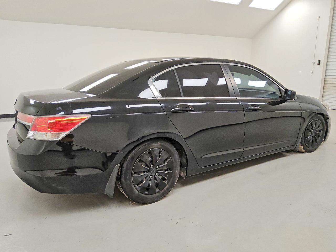 2012 Honda Accord Lx Black vin: 1HGCP2F32CA013063