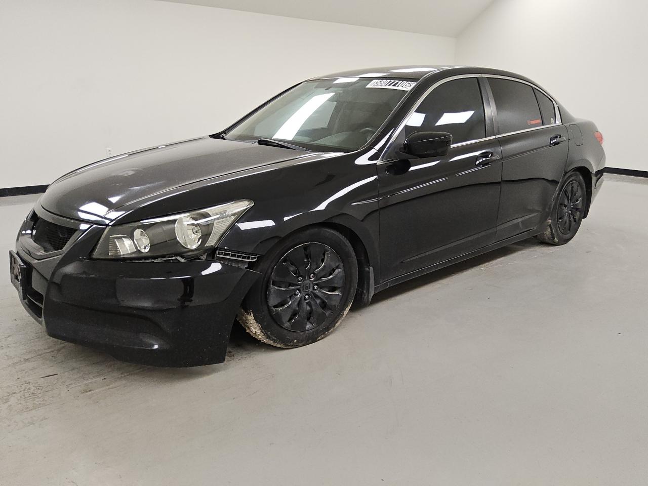 2012 Honda Accord Lx Black vin: 1HGCP2F32CA013063 Damage: Suspension, Inoperable, Repair Required