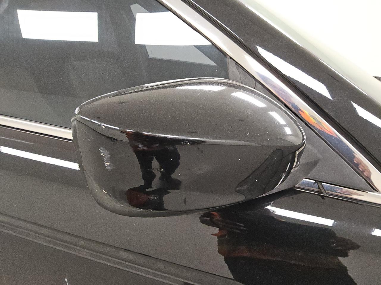 2012 Honda Accord Lx Black vin: 1HGCP2F32CA013063 Damage: Rf Mirror Cover, Heavy Scratch, 1 To 2 Inches