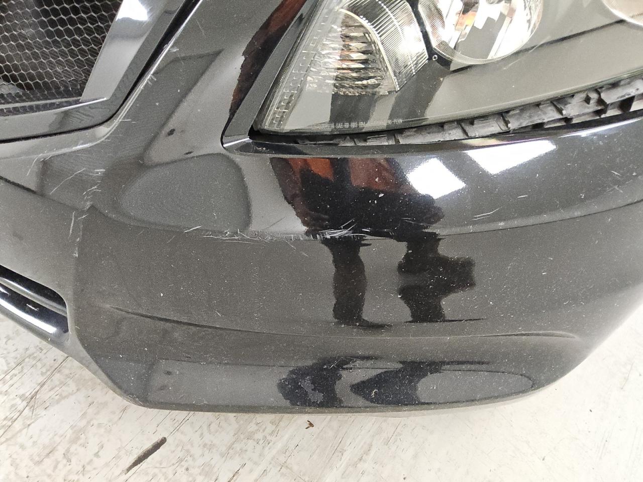 2012 Honda Accord Lx Black vin: 1HGCP2F32CA013063 Damage: Front Bumper, Broken, Replacement Required
