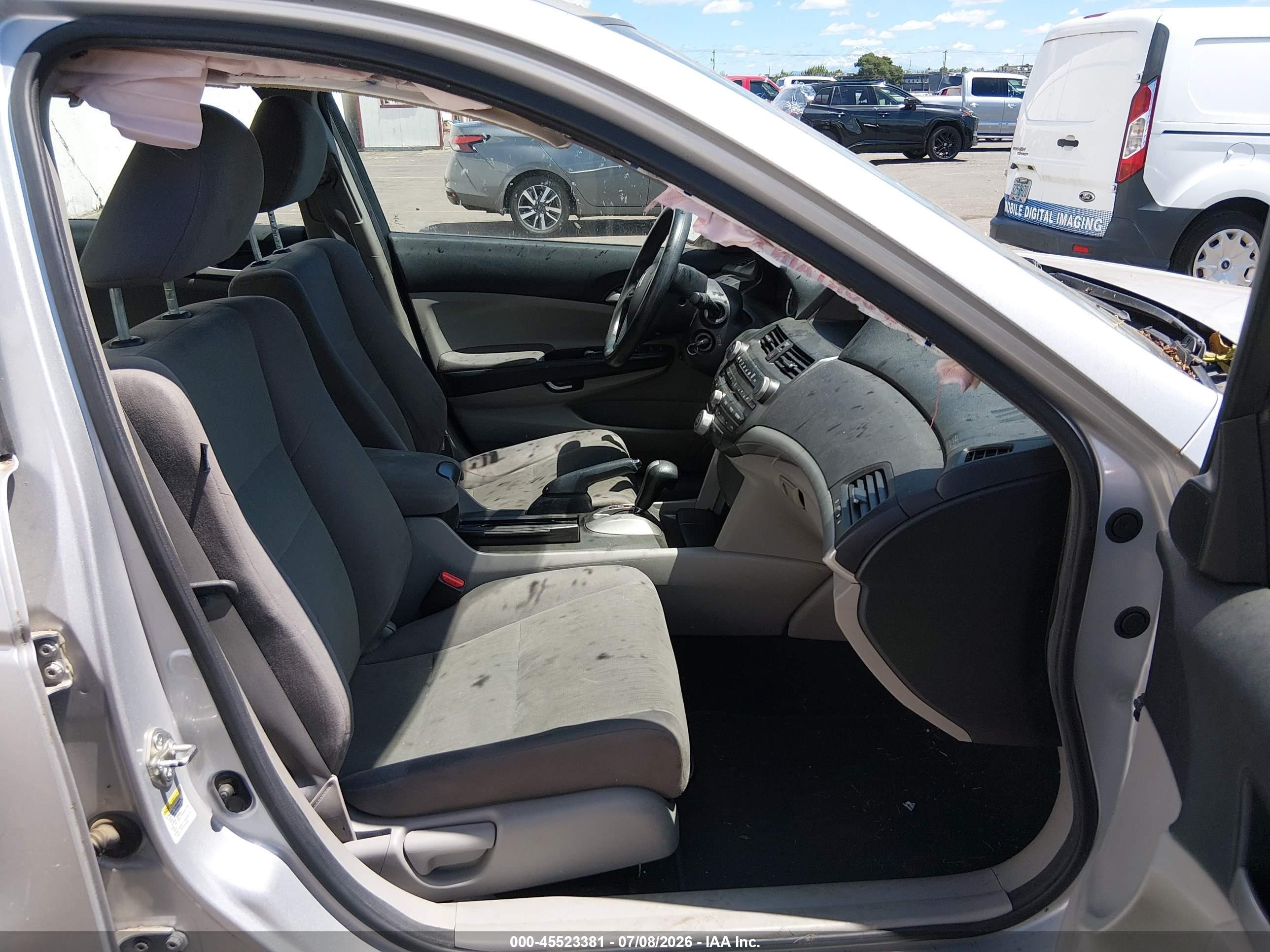 2012 Honda Accord 2.4 Lx Silver vin: 1HGCP2F32CA026573