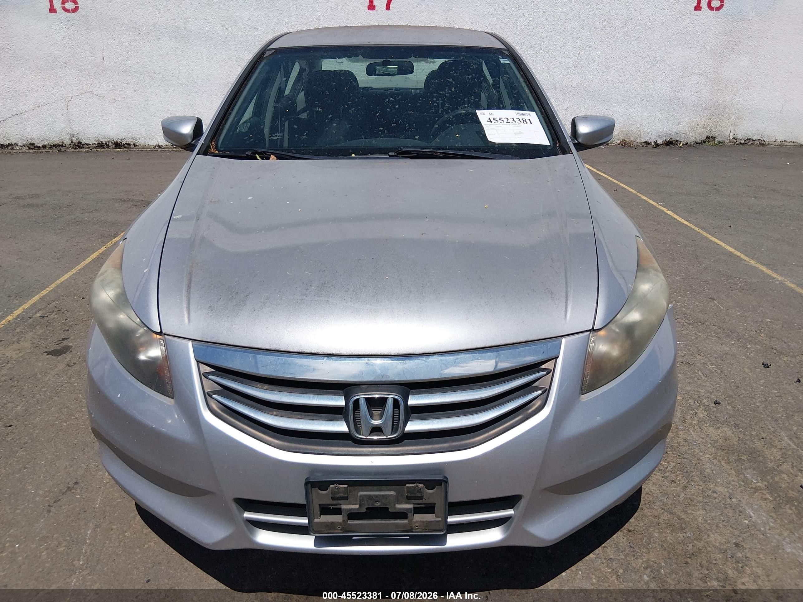 2012 Honda Accord 2.4 Lx Silver vin: 1HGCP2F32CA026573