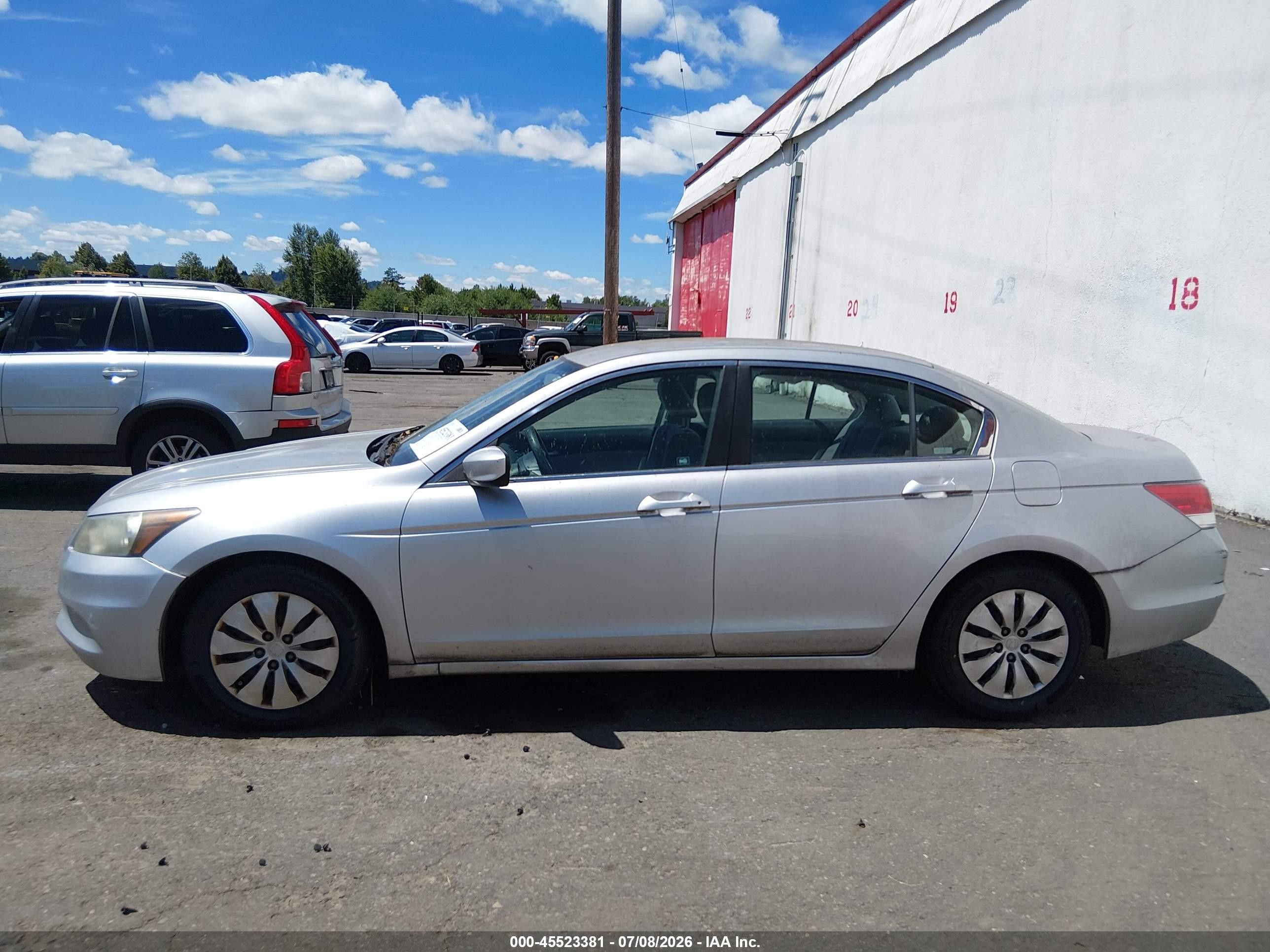 2012 Honda Accord 2.4 Lx Silver vin: 1HGCP2F32CA026573