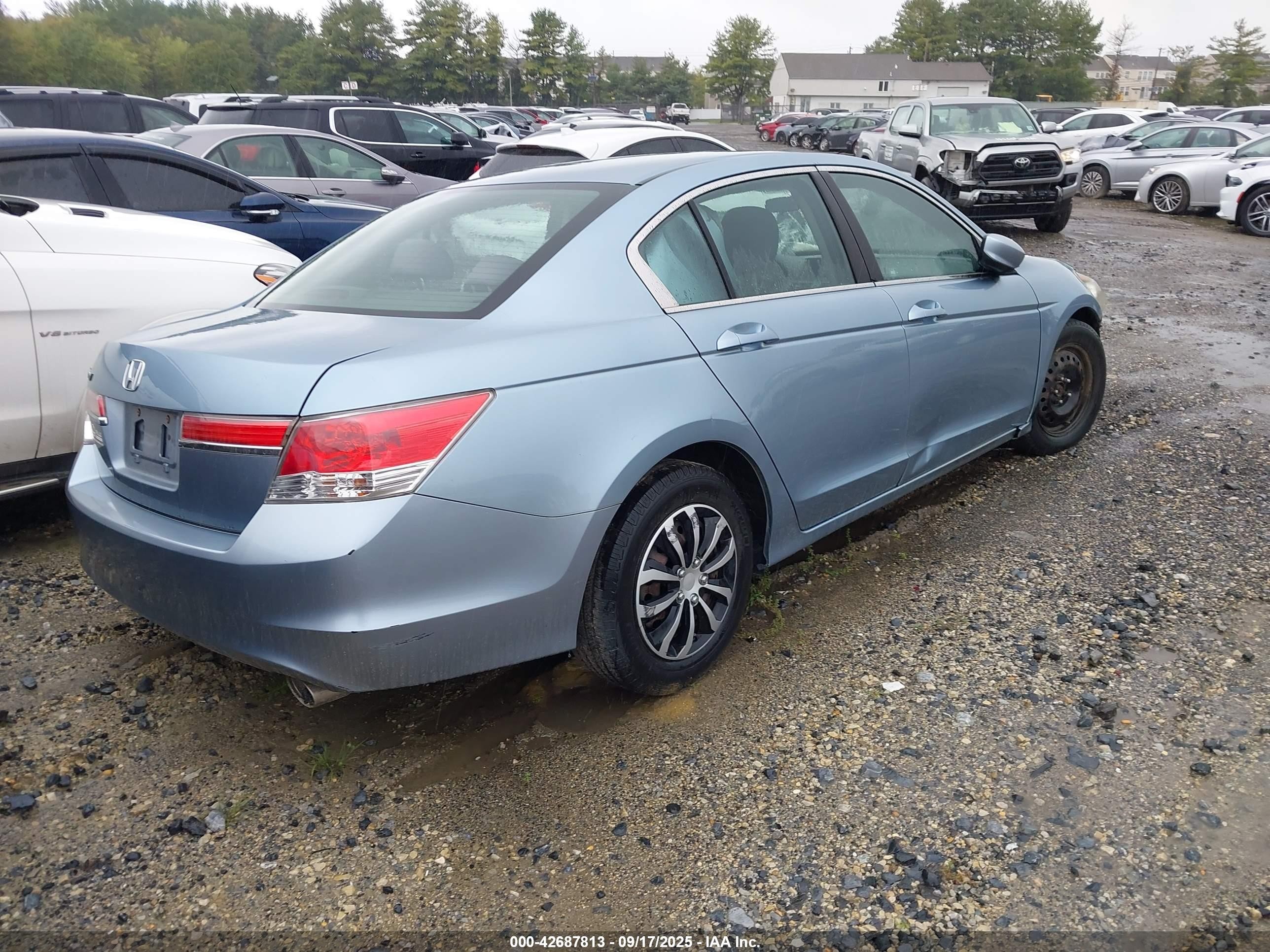 2012 Honda Accord 2.4 Lx Синий vin: 1HGCP2F32CA029120