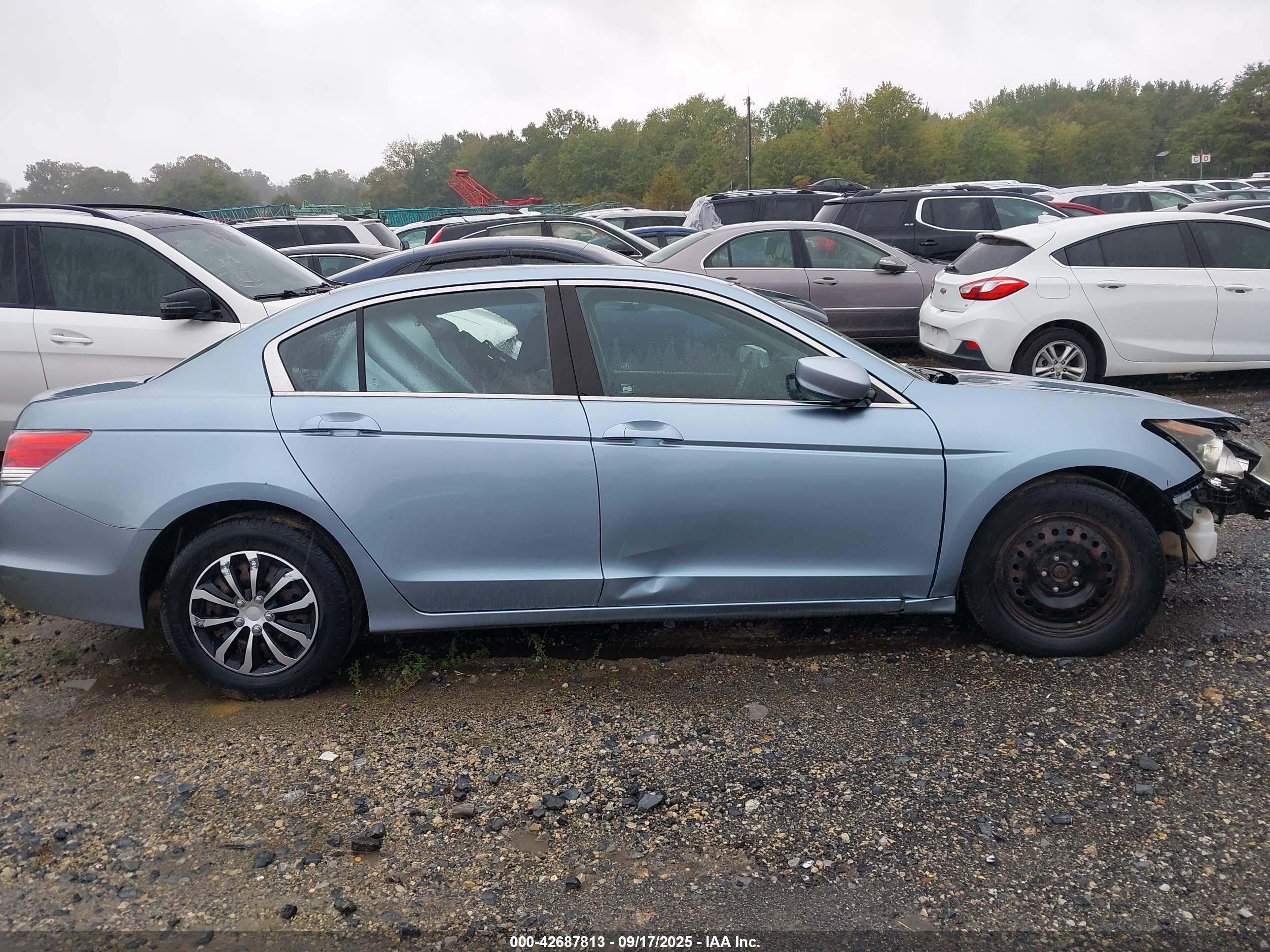 2012 Honda Accord 2.4 Lx Синий vin: 1HGCP2F32CA029120