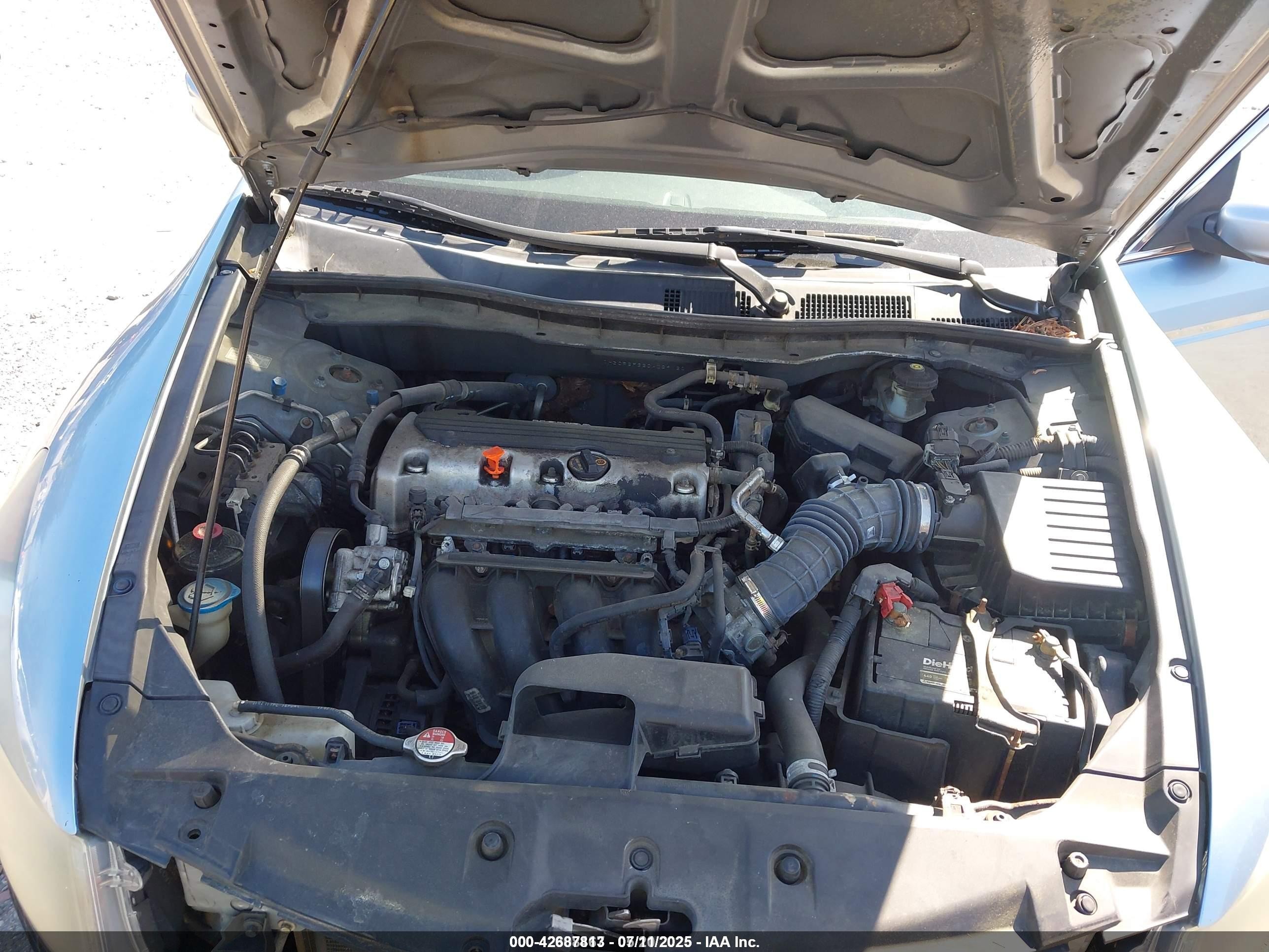 2012 Honda Accord 2.4 Lx Синий vin: 1HGCP2F32CA029120