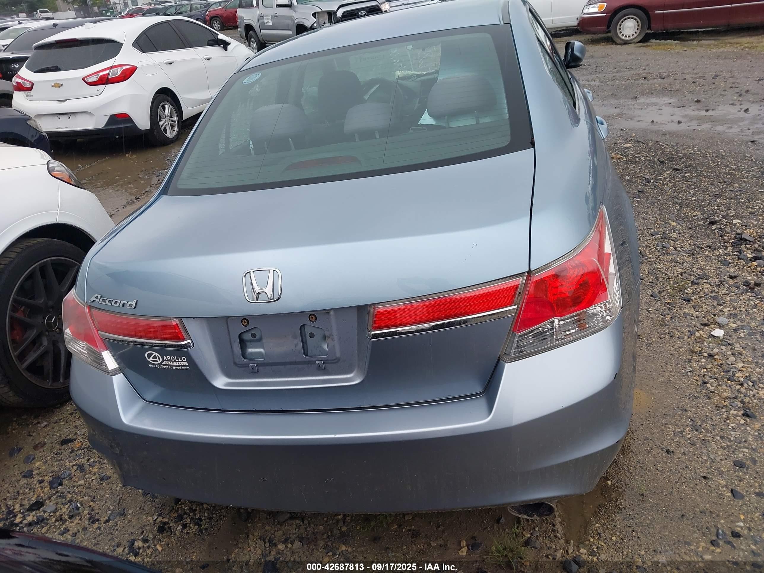 2012 Honda Accord 2.4 Lx Синий vin: 1HGCP2F32CA029120