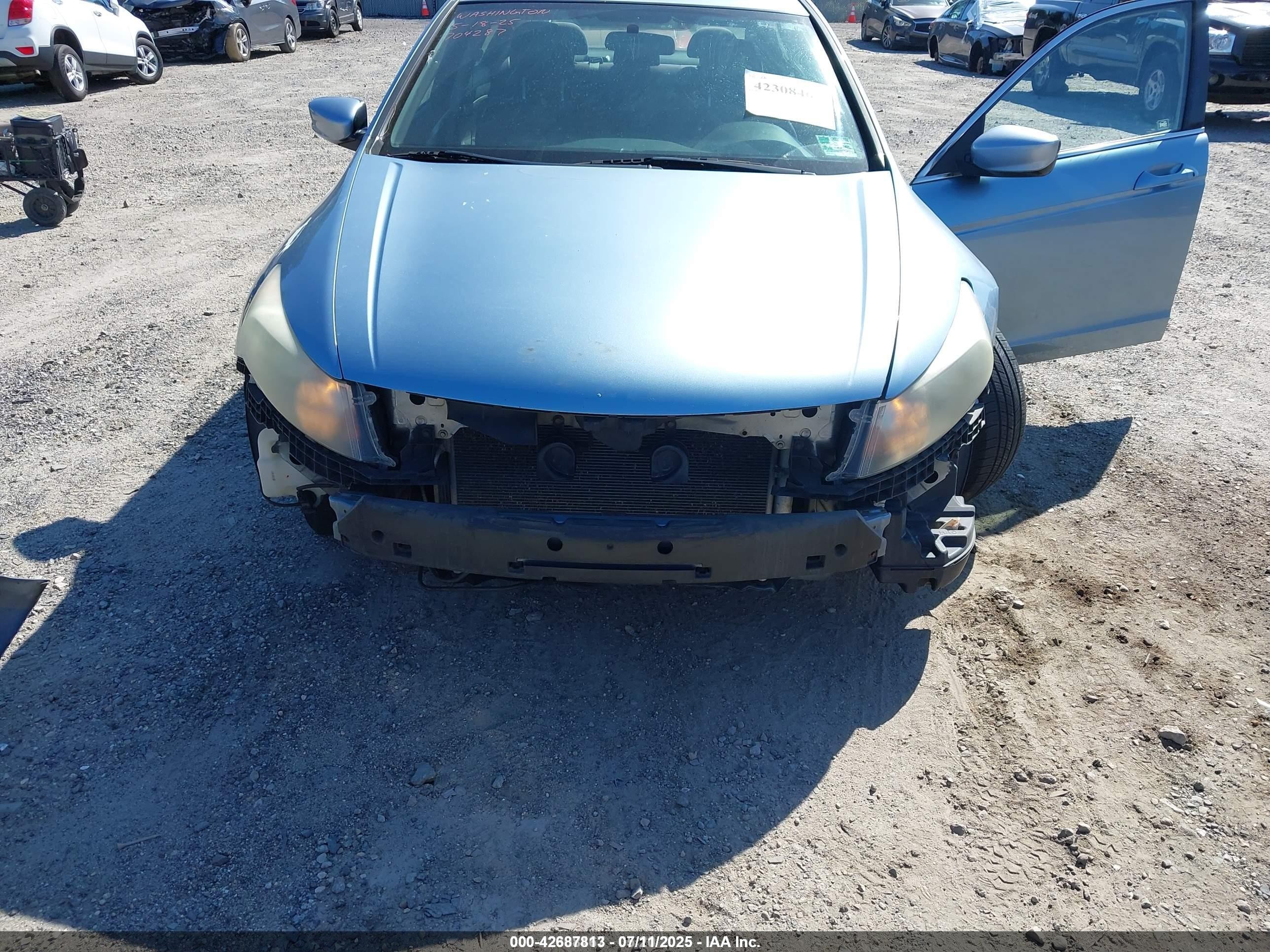 2012 Honda Accord 2.4 Lx Синий vin: 1HGCP2F32CA029120