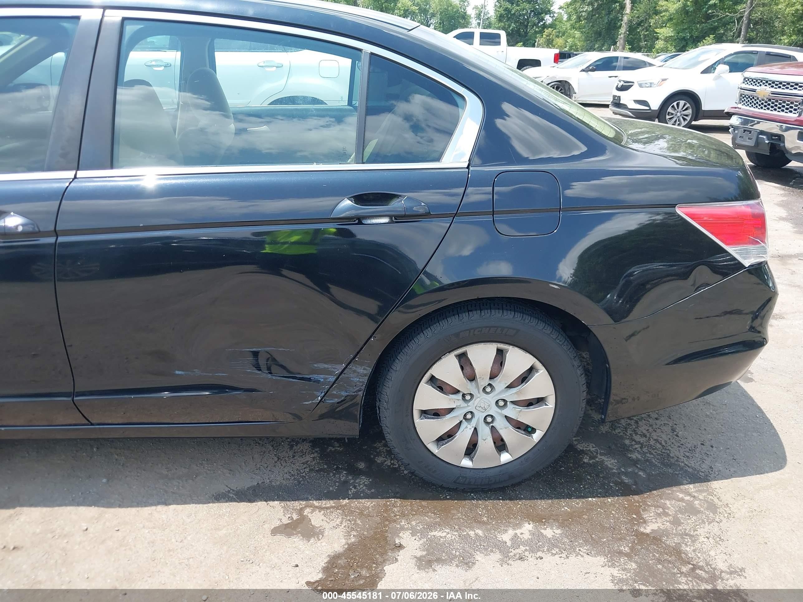 2012 Honda Accord 2.4 Lx Черный vin: 1HGCP2F32CA040702