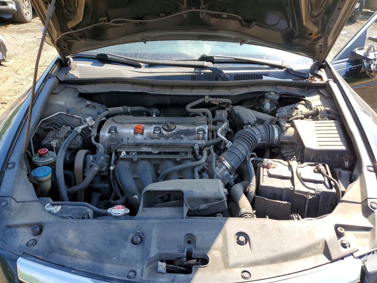 2012 Honda Accord Lx Black vin: 1HGCP2F32CA040747
