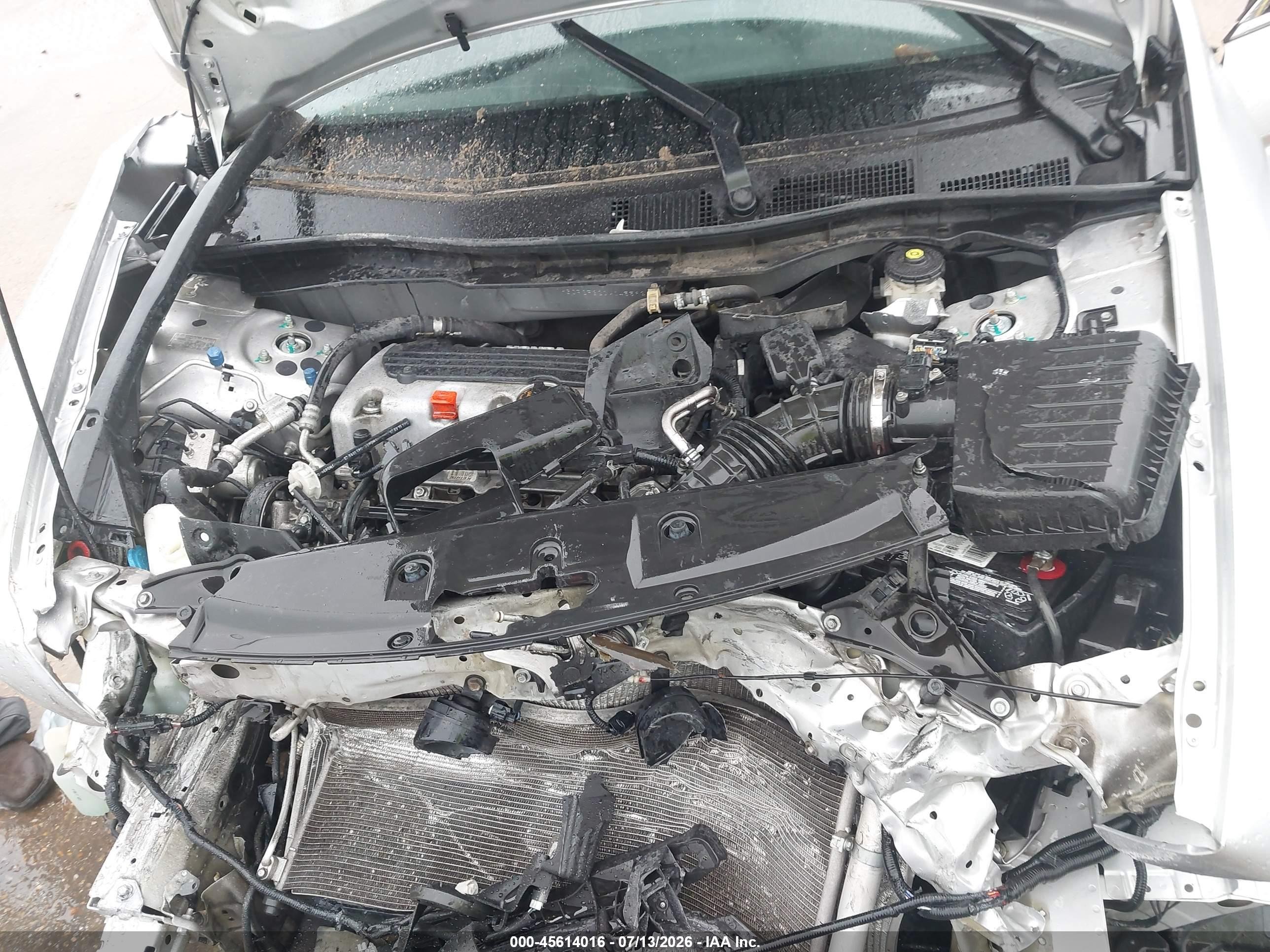 2012 Honda Accord Sdn Lx Silver vin: 1HGCP2F32CA045592