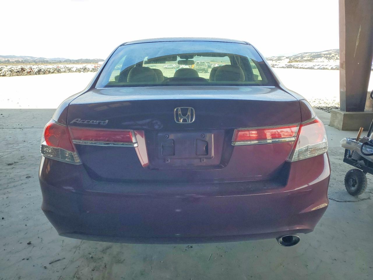 2012 Honda Accord Lx Maroon vin: 1HGCP2F32CA048301