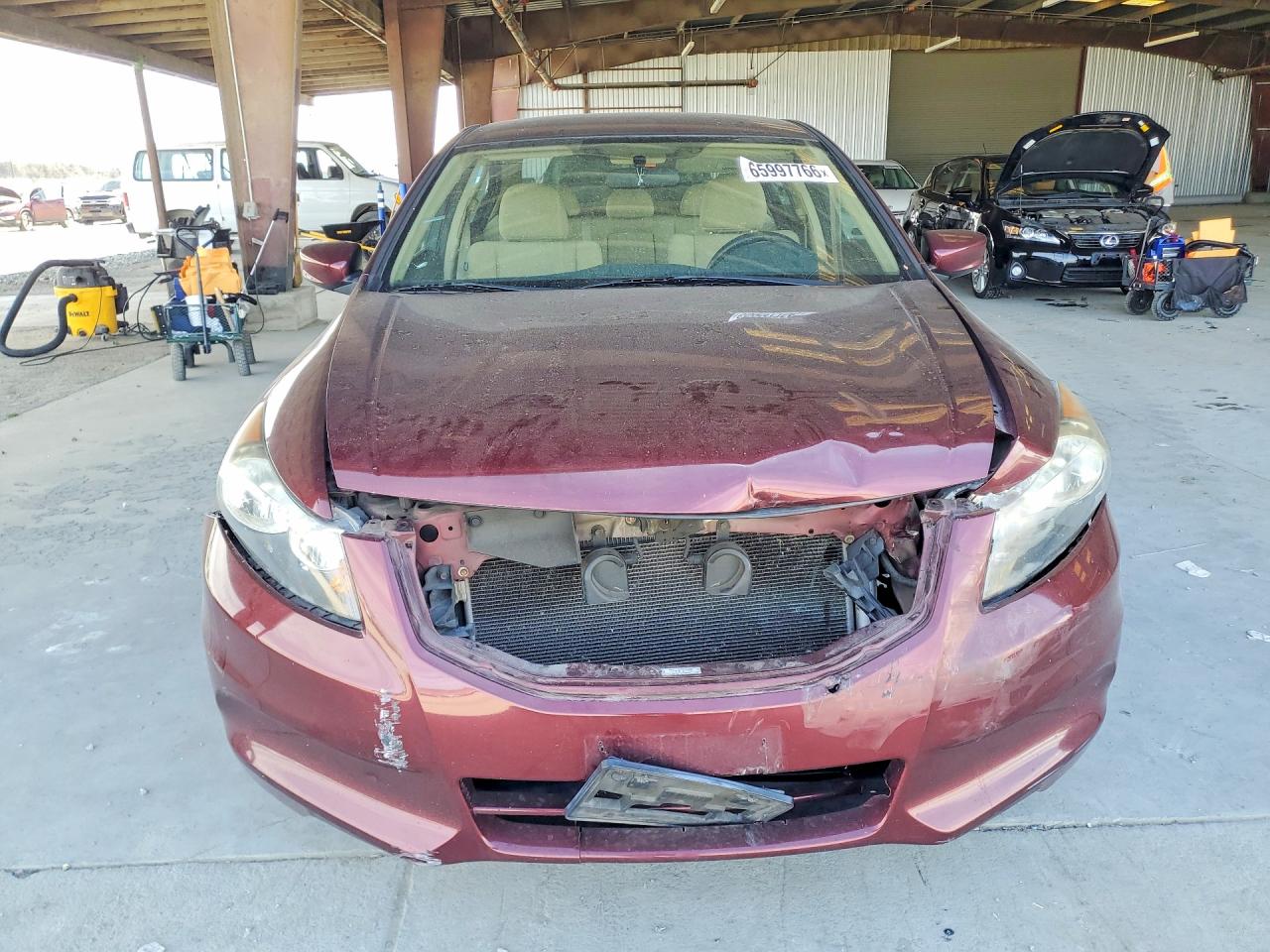2012 Honda Accord Lx Maroon vin: 1HGCP2F32CA048301