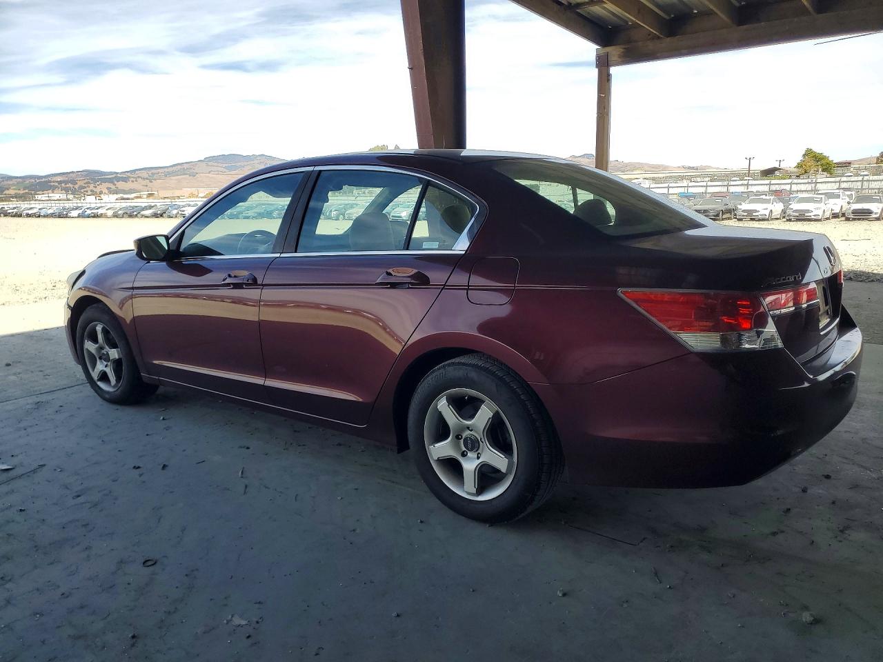 2012 Honda Accord Lx Maroon vin: 1HGCP2F32CA048301