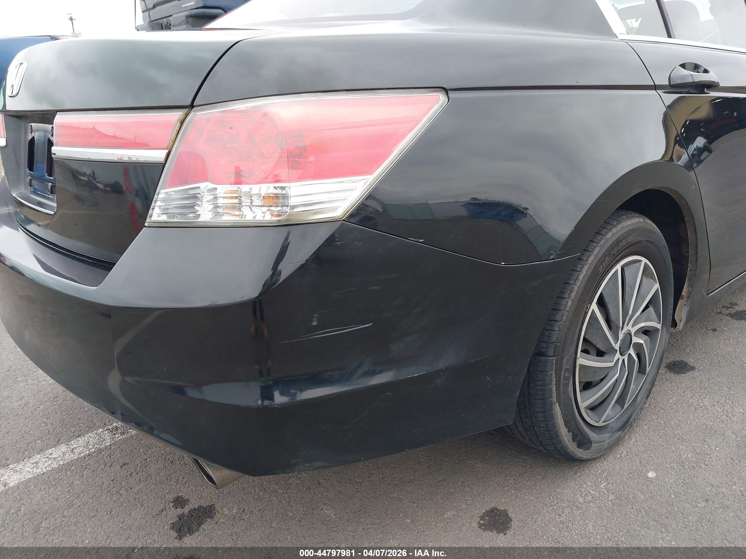 2012 Honda Accord 2.4 Lx Black vin: 1HGCP2F32CA058780