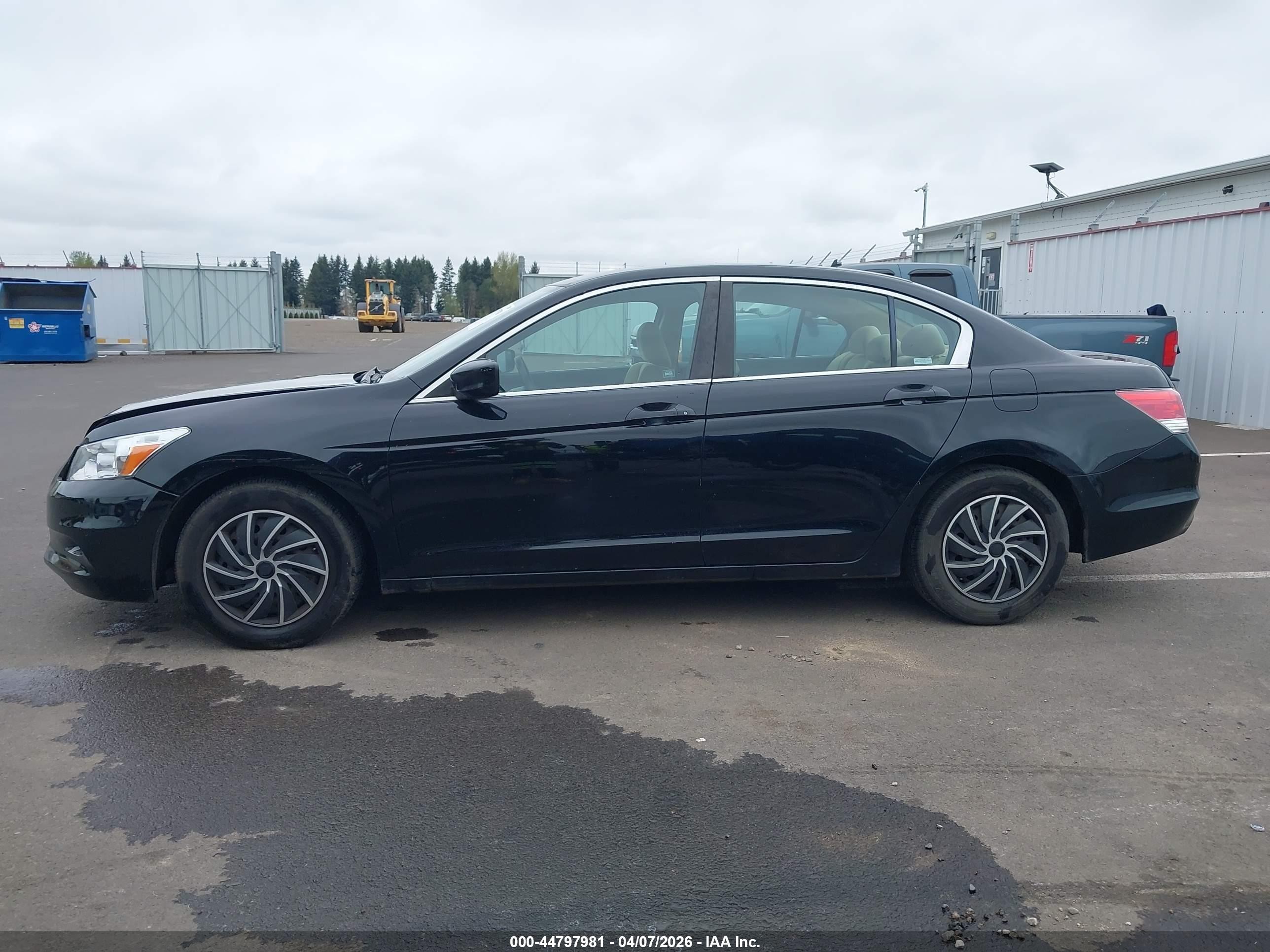 2012 Honda Accord 2.4 Lx Black vin: 1HGCP2F32CA058780