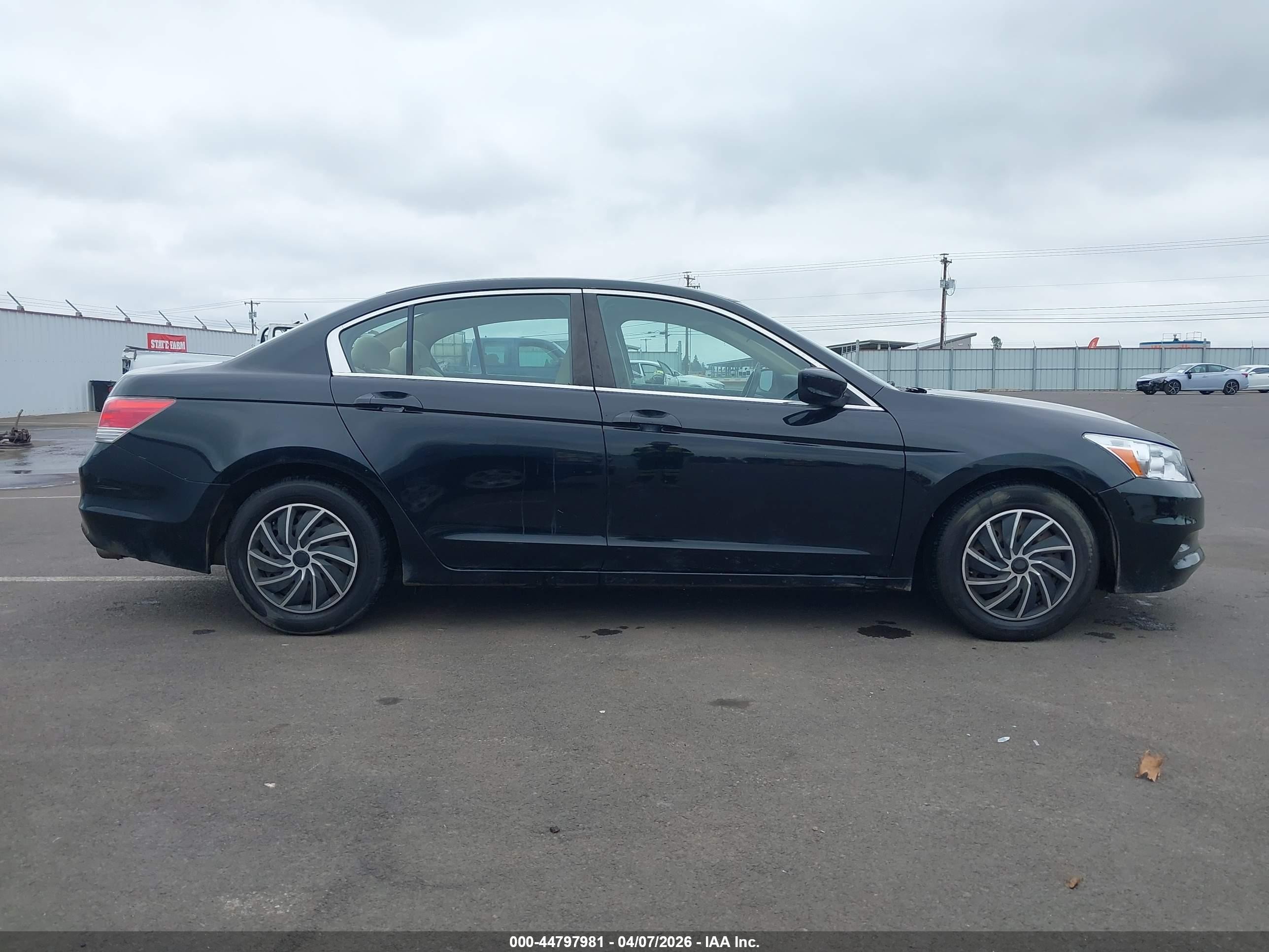 2012 Honda Accord 2.4 Lx Black vin: 1HGCP2F32CA058780