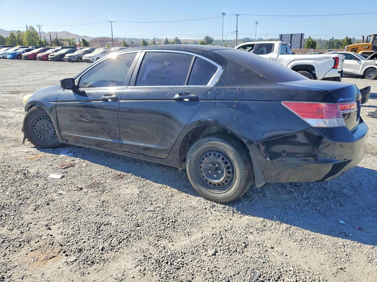 2012 Honda Accord Lx Black vin: 1HGCP2F32CA062408
