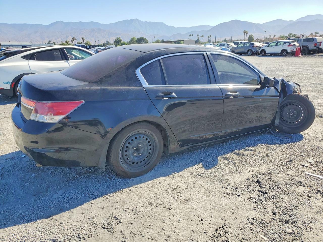 2012 Honda Accord Lx Black vin: 1HGCP2F32CA062408