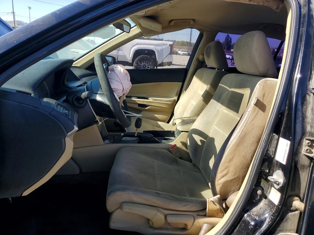 2012 Honda Accord Lx Black vin: 1HGCP2F32CA062408