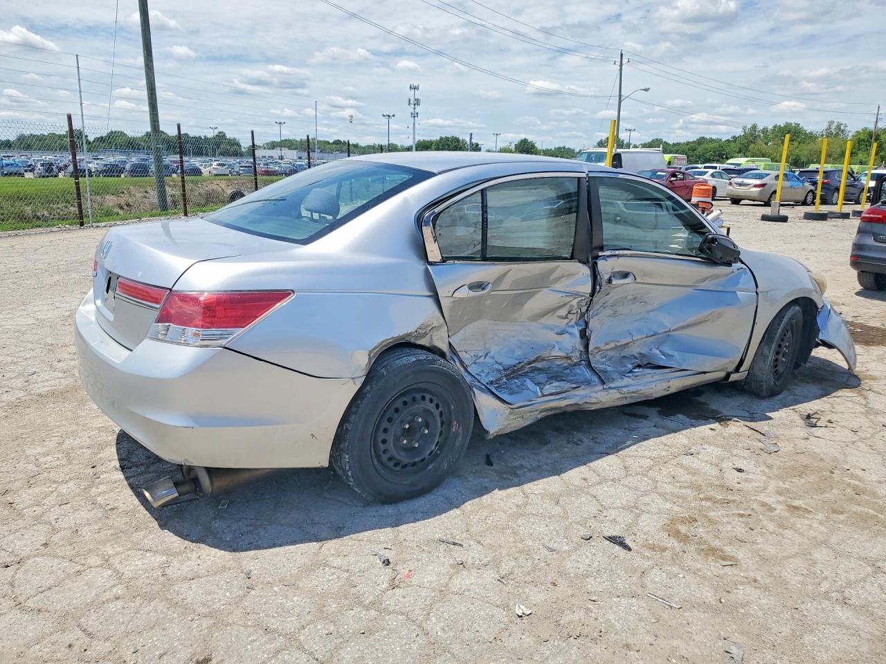 2012 Honda Accord Lx Серебряный vin: 1HGCP2F32CA068354