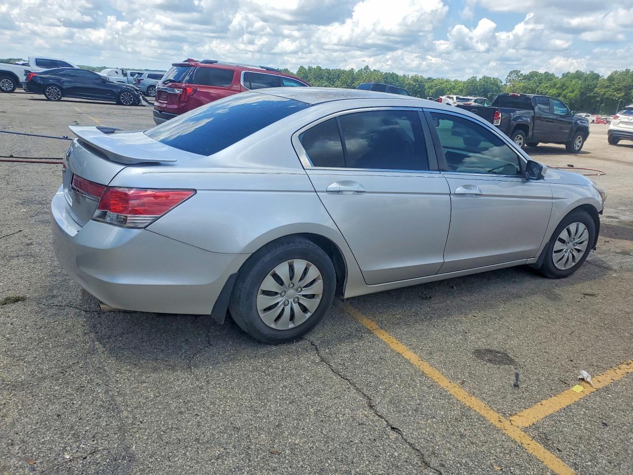 2012 Honda Accord Lx Silver vin: 1HGCP2F32CA071710