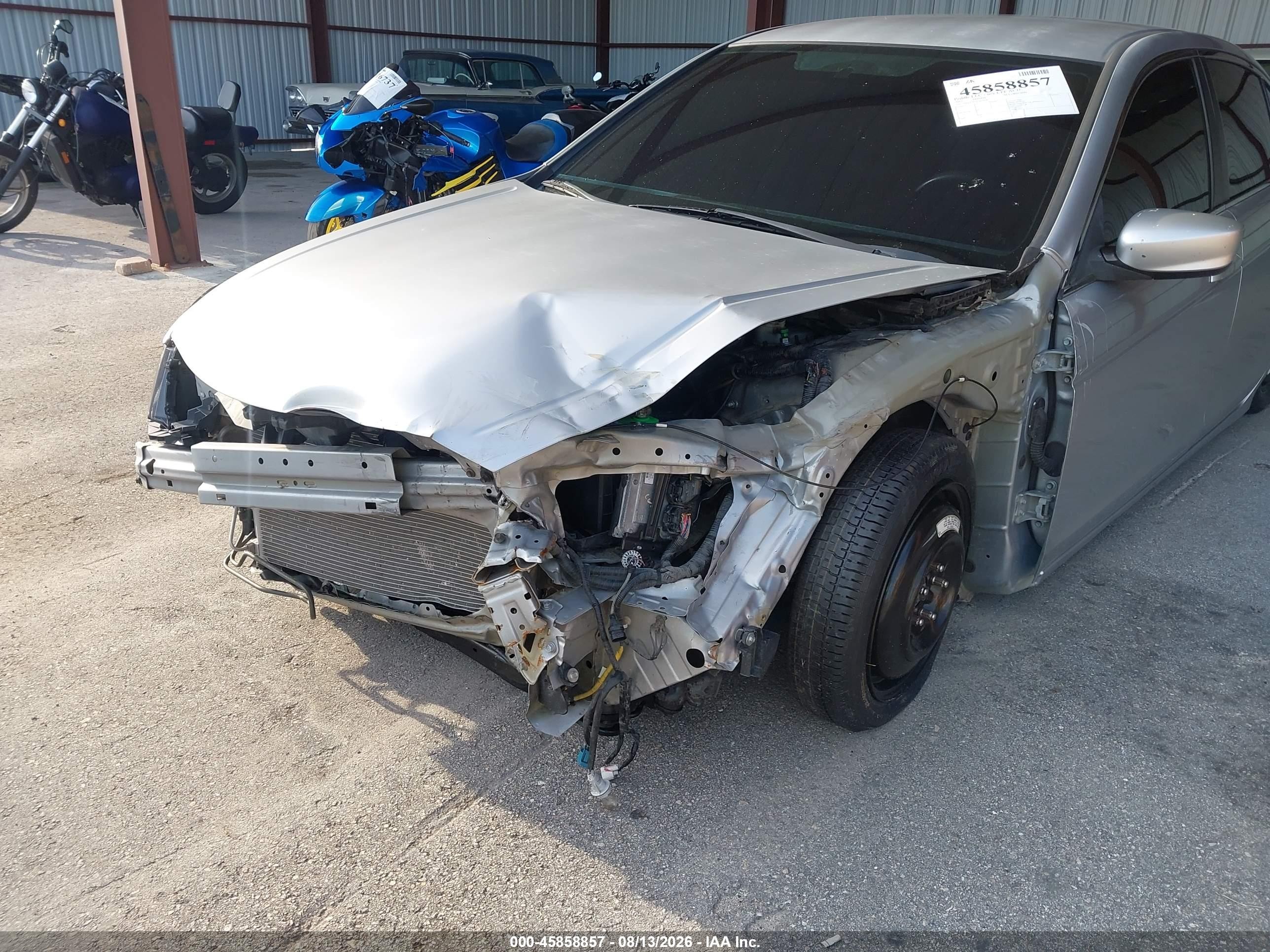 2012 Honda Accord Sdn Lx Silver vin: 1HGCP2F32CA074249