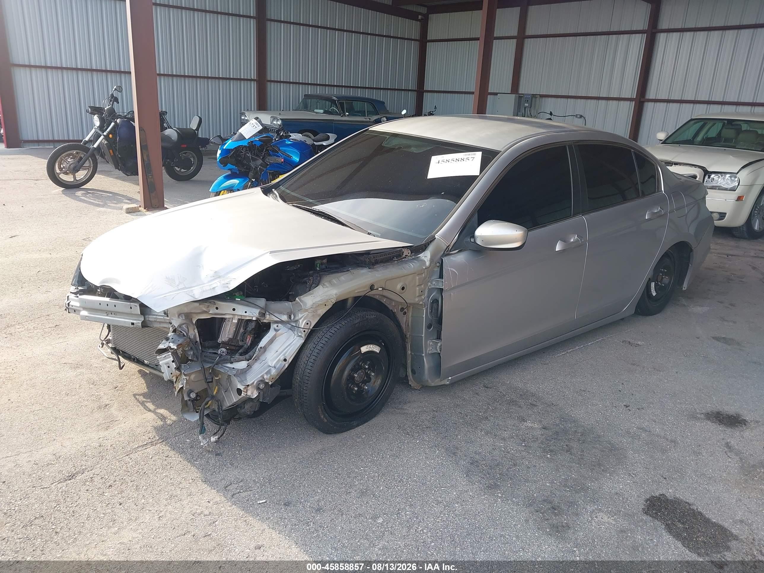 2012 Honda Accord Sdn Lx Silver vin: 1HGCP2F32CA074249