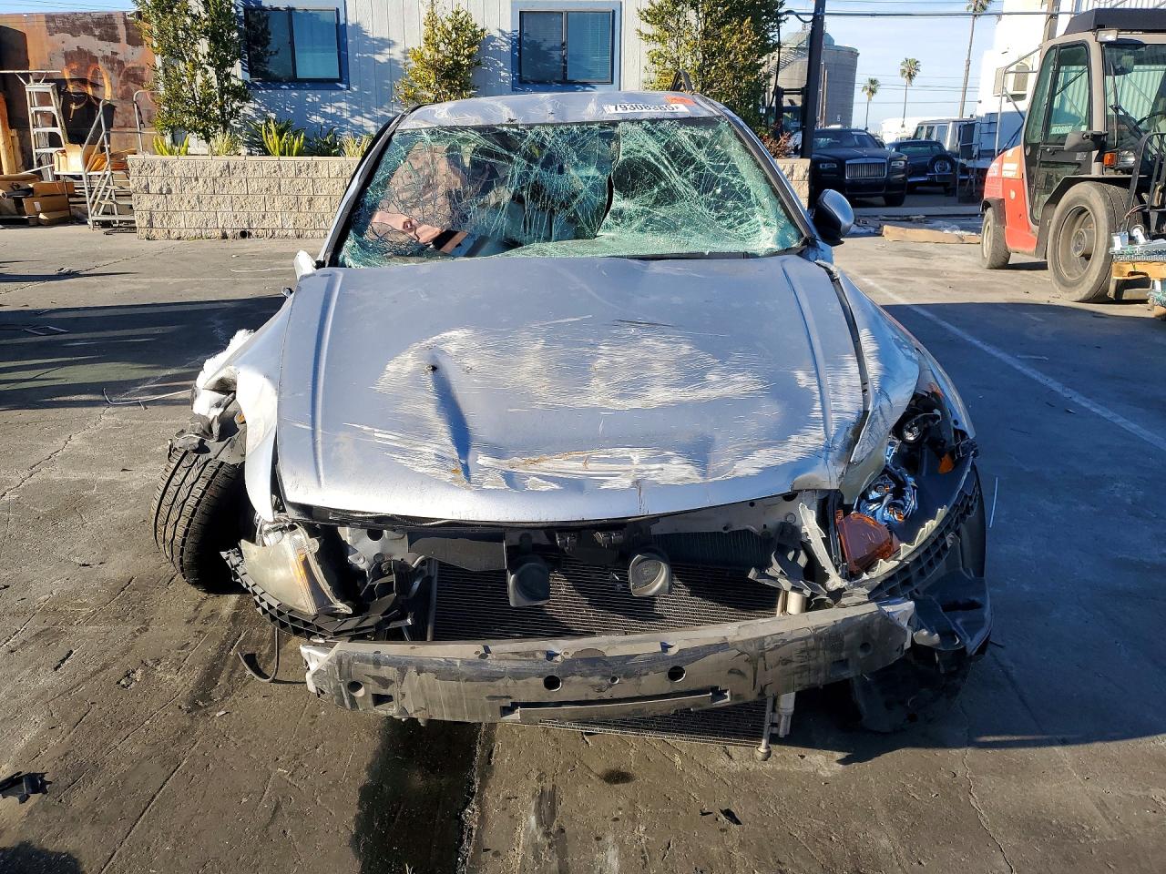 2012 Honda Accord Lx Silver vin: 1HGCP2F32CA075885