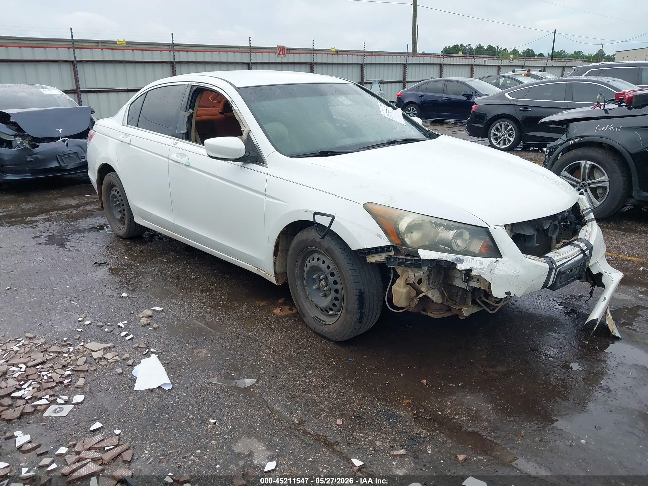 2012 Honda Accord 2.4 Lx Белый vin: 1HGCP2F32CA081296