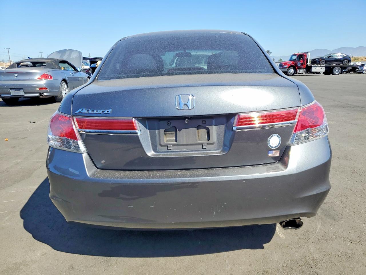 2012 Honda Accord Lx Серый vin: 1HGCP2F32CA087938