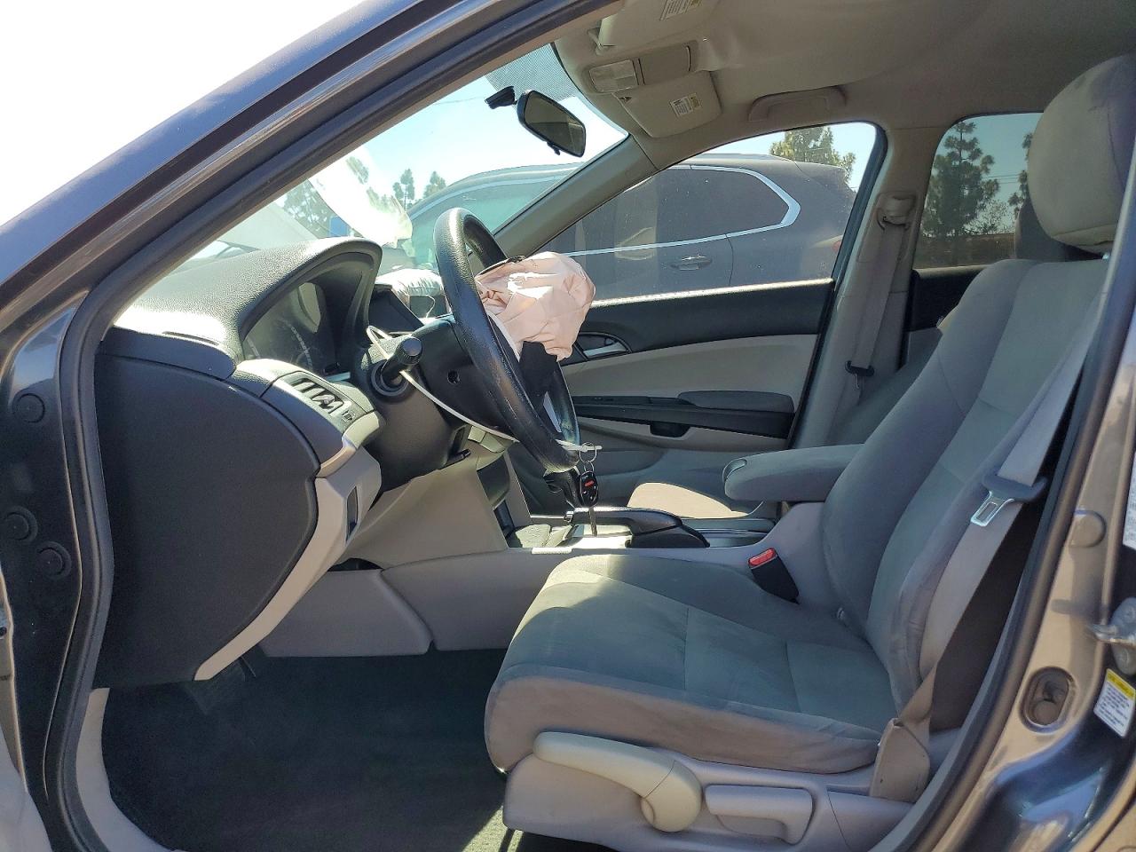 2012 Honda Accord Lx Gray vin: 1HGCP2F32CA105015