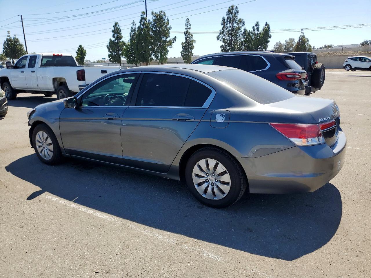 2012 Honda Accord Lx Gray vin: 1HGCP2F32CA105015