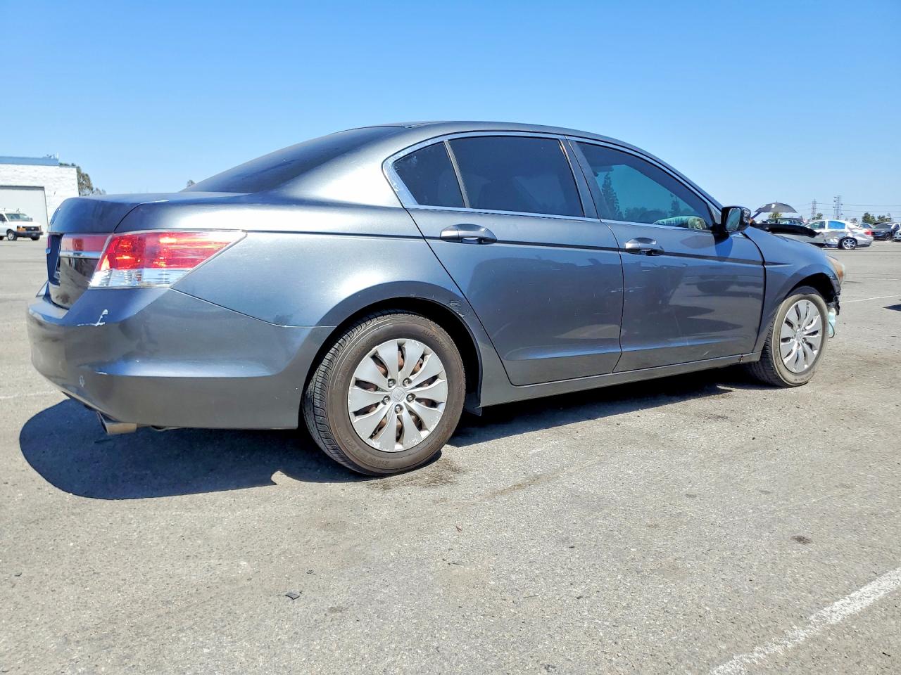 2012 Honda Accord Lx Gray vin: 1HGCP2F32CA105015