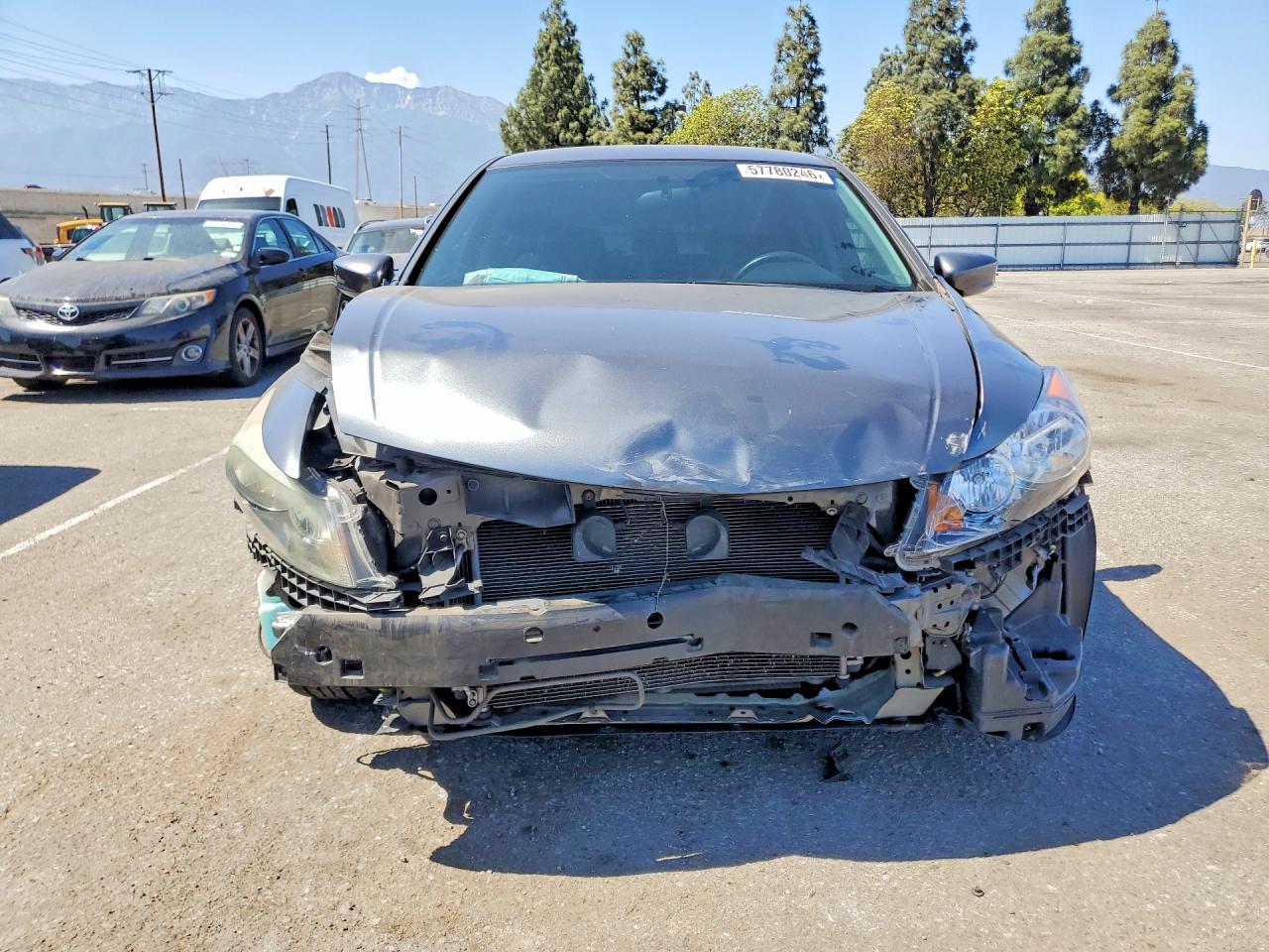 2012 Honda Accord Lx Gray vin: 1HGCP2F32CA105015