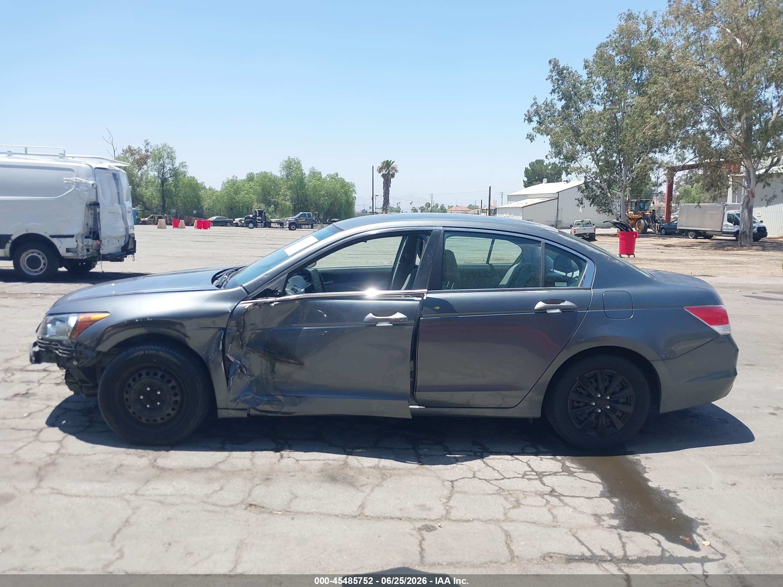 2012 Honda Accord 2.4 Lx Gray vin: 1HGCP2F32CA114605