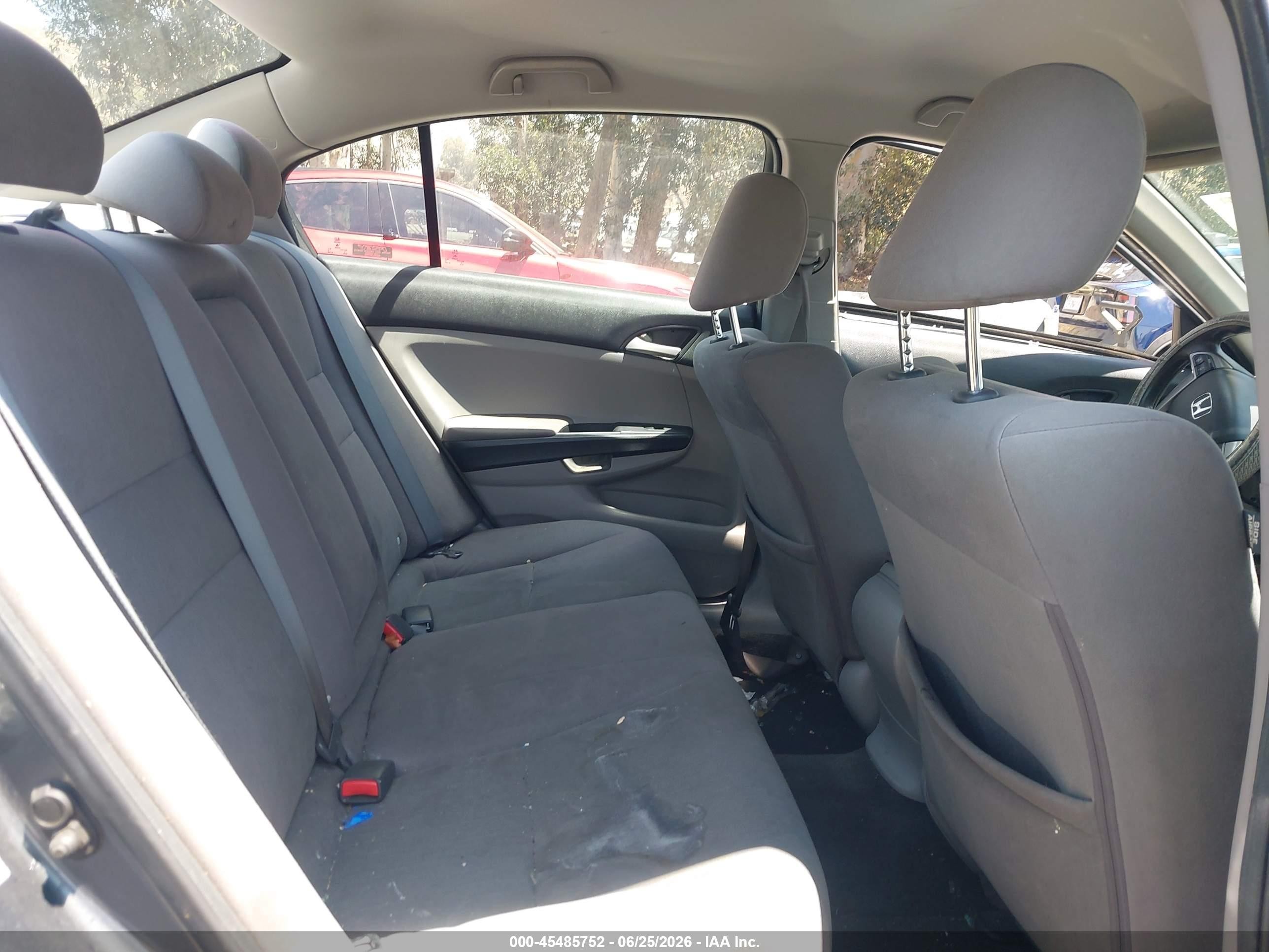 2012 Honda Accord 2.4 Lx Gray vin: 1HGCP2F32CA114605