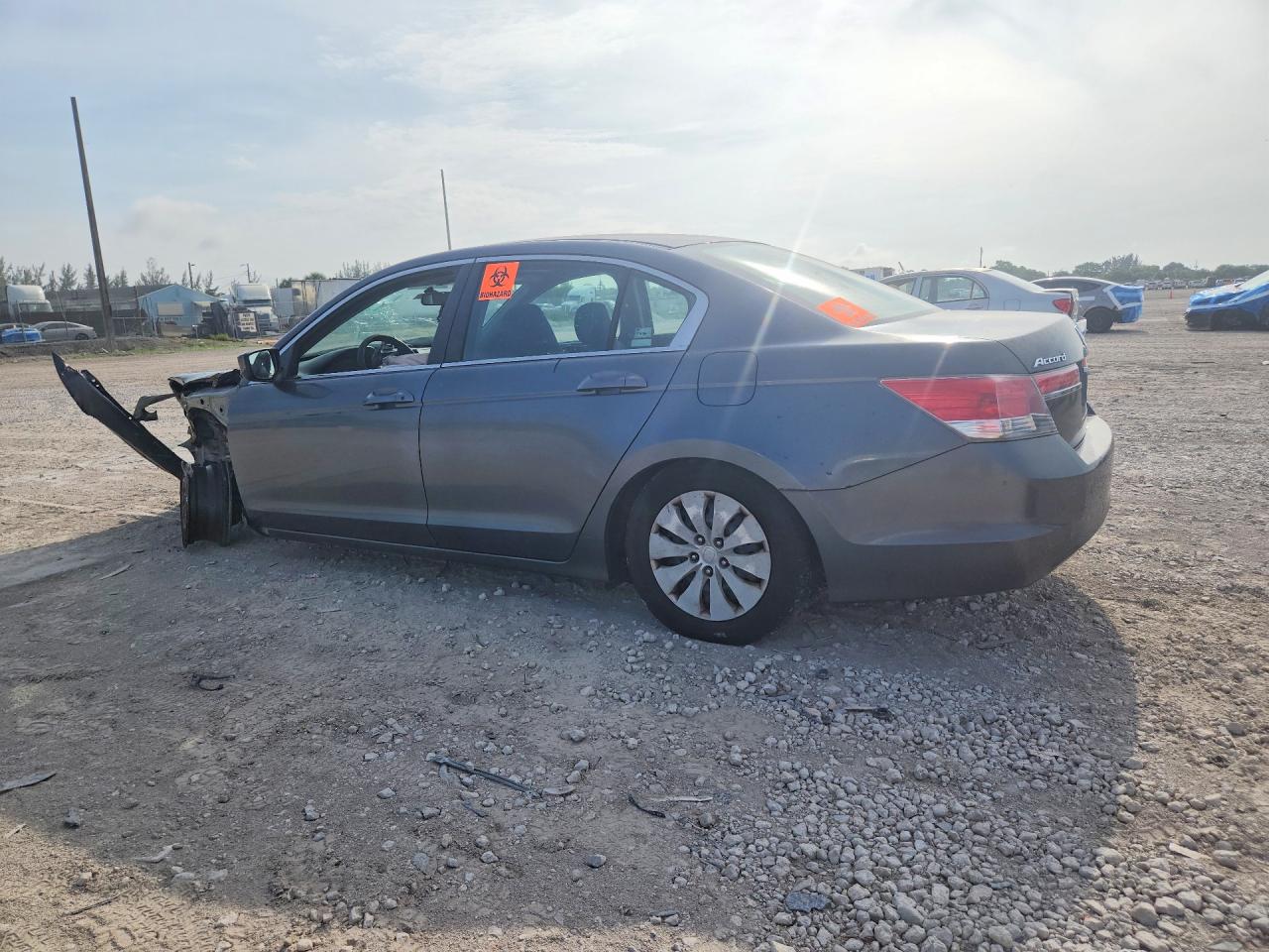 2012 Honda Accord Lx Серый vin: 1HGCP2F32CA129749