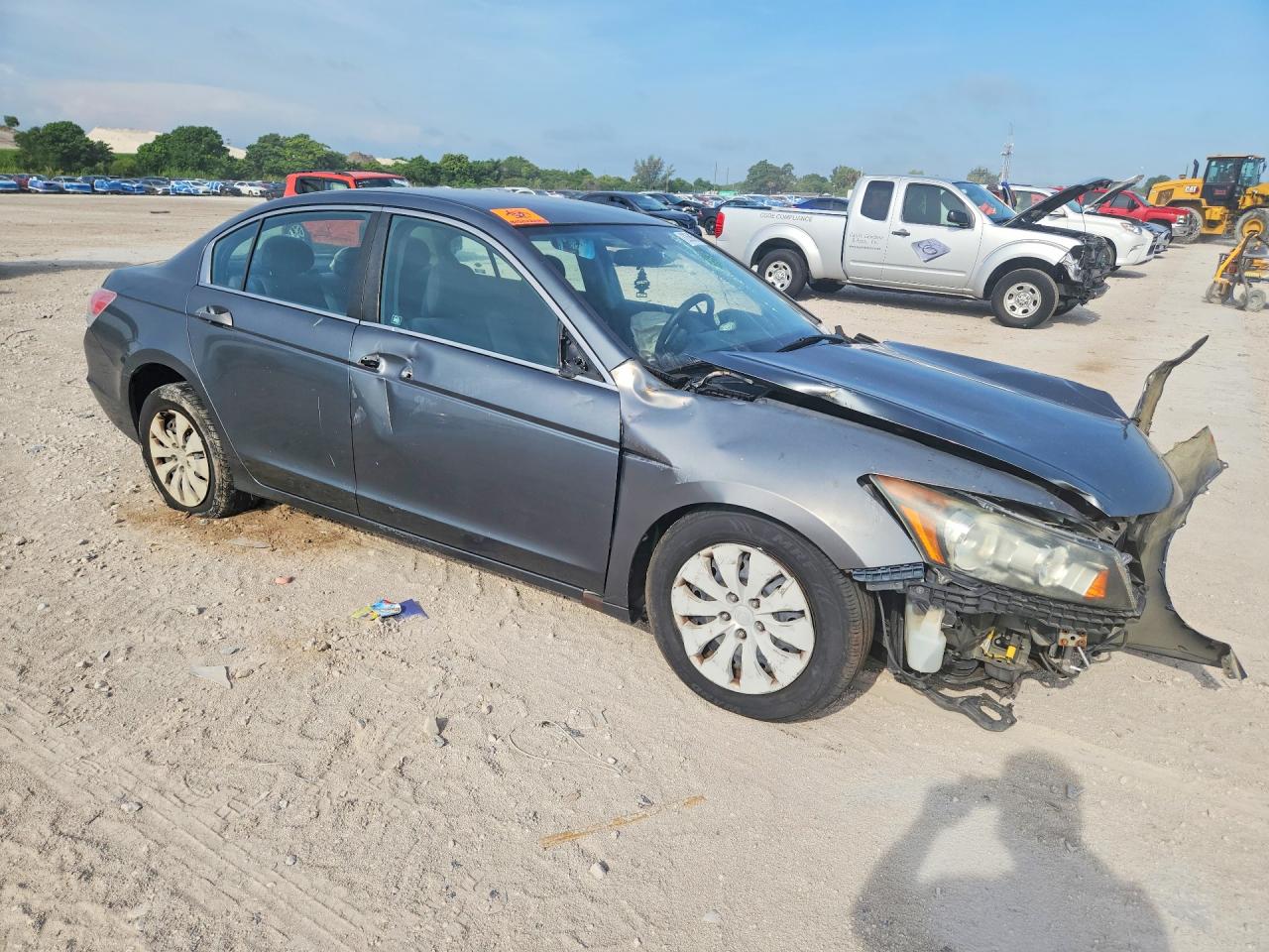 2012 Honda Accord Lx Серый vin: 1HGCP2F32CA129749