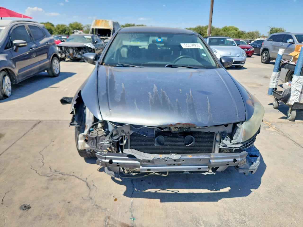 2012 Honda Accord Lx Gray vin: 1HGCP2F32CA134062