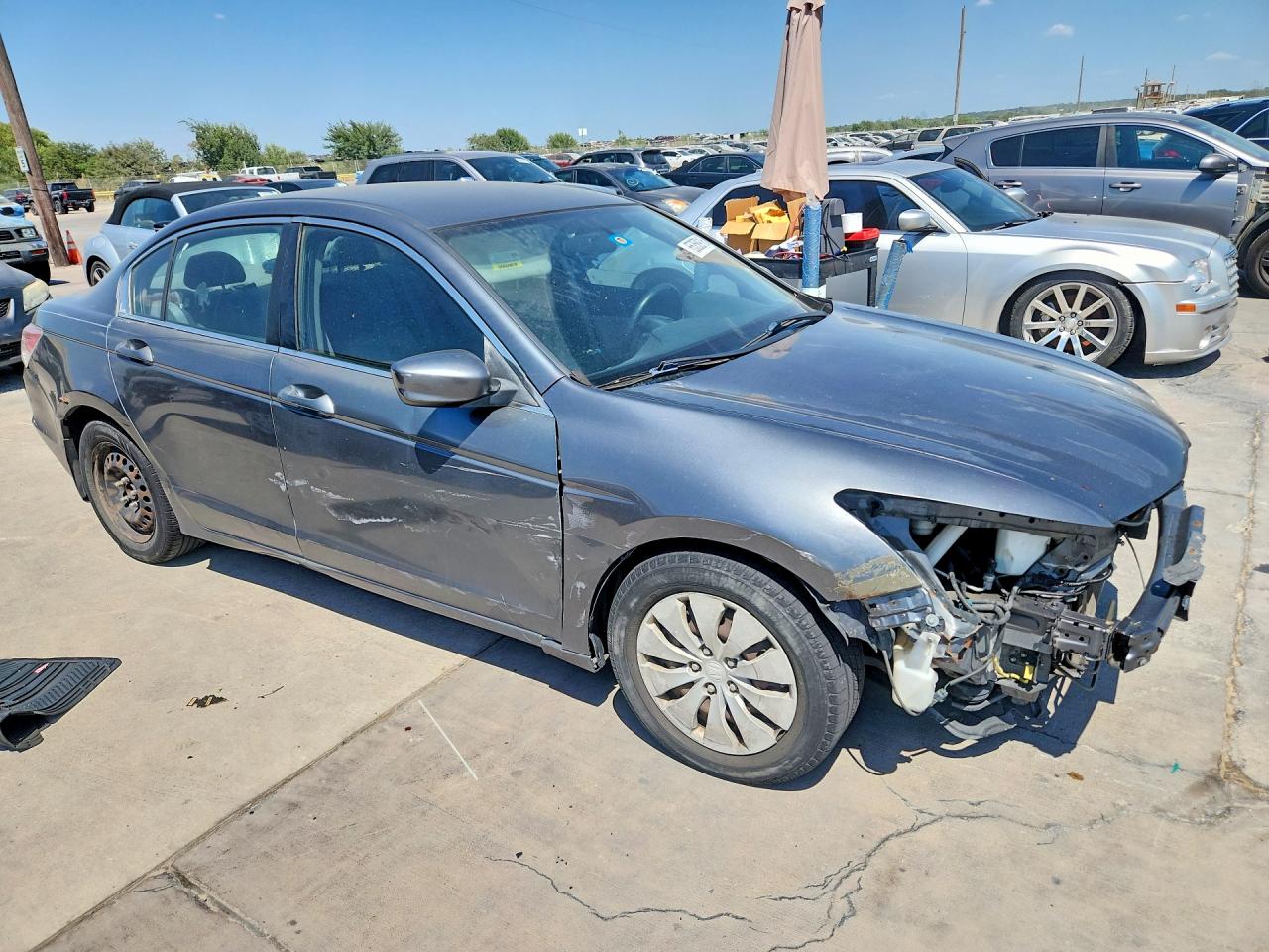 2012 Honda Accord Lx Gray vin: 1HGCP2F32CA134062