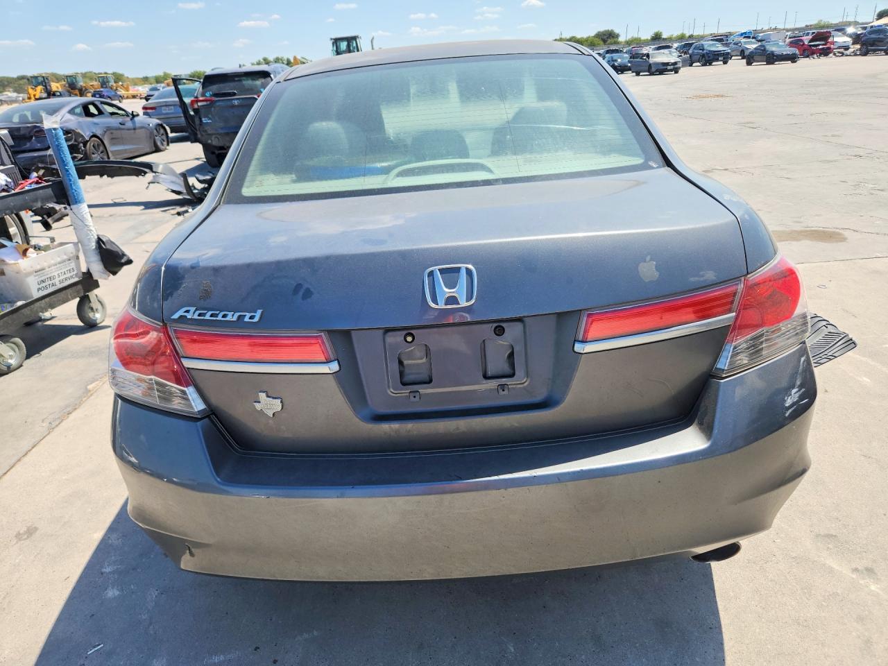 2012 Honda Accord Lx Gray vin: 1HGCP2F32CA134062