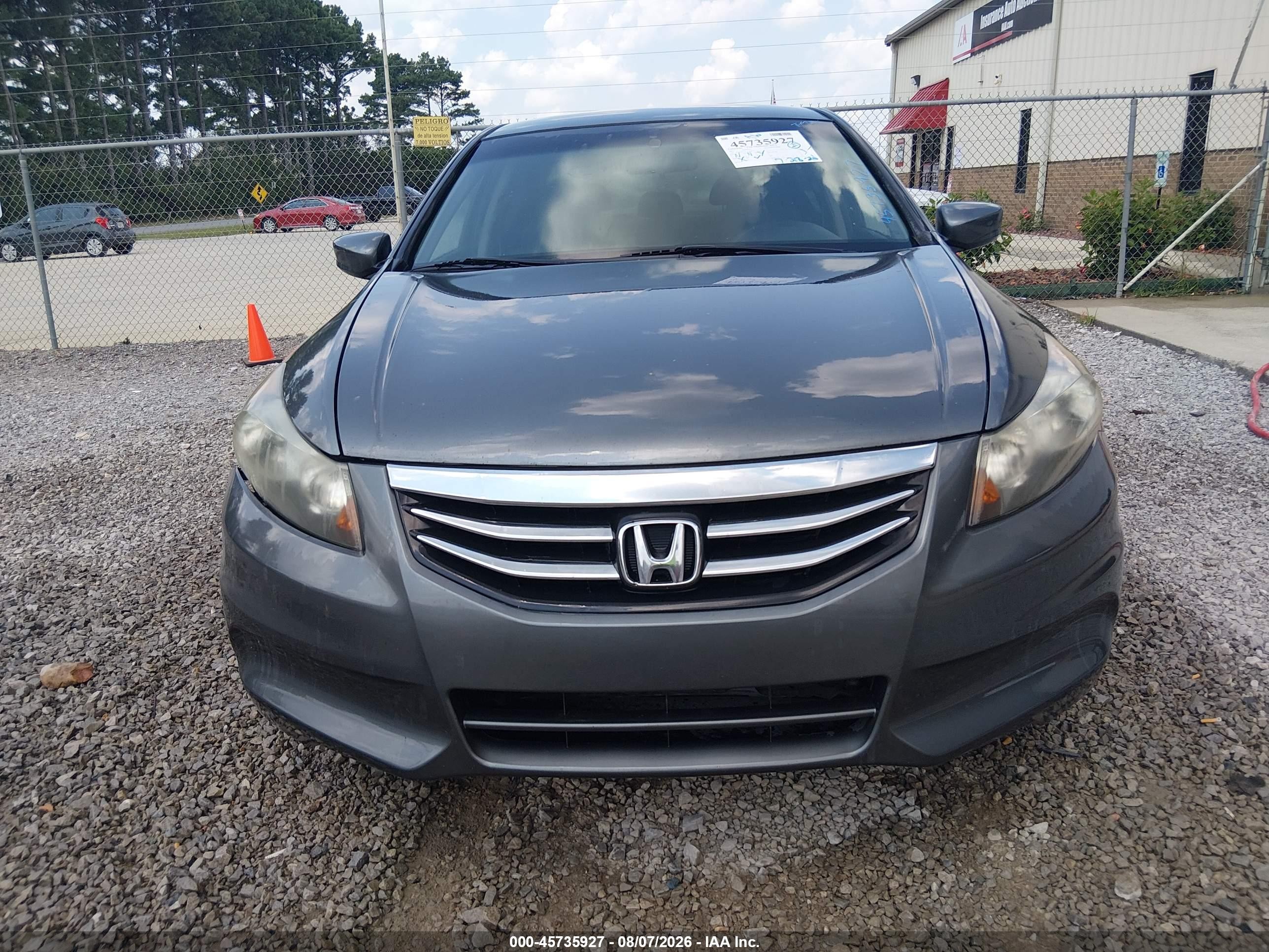 2012 Honda Accord Sdn Lx Silver vin: 1HGCP2F32CA144851