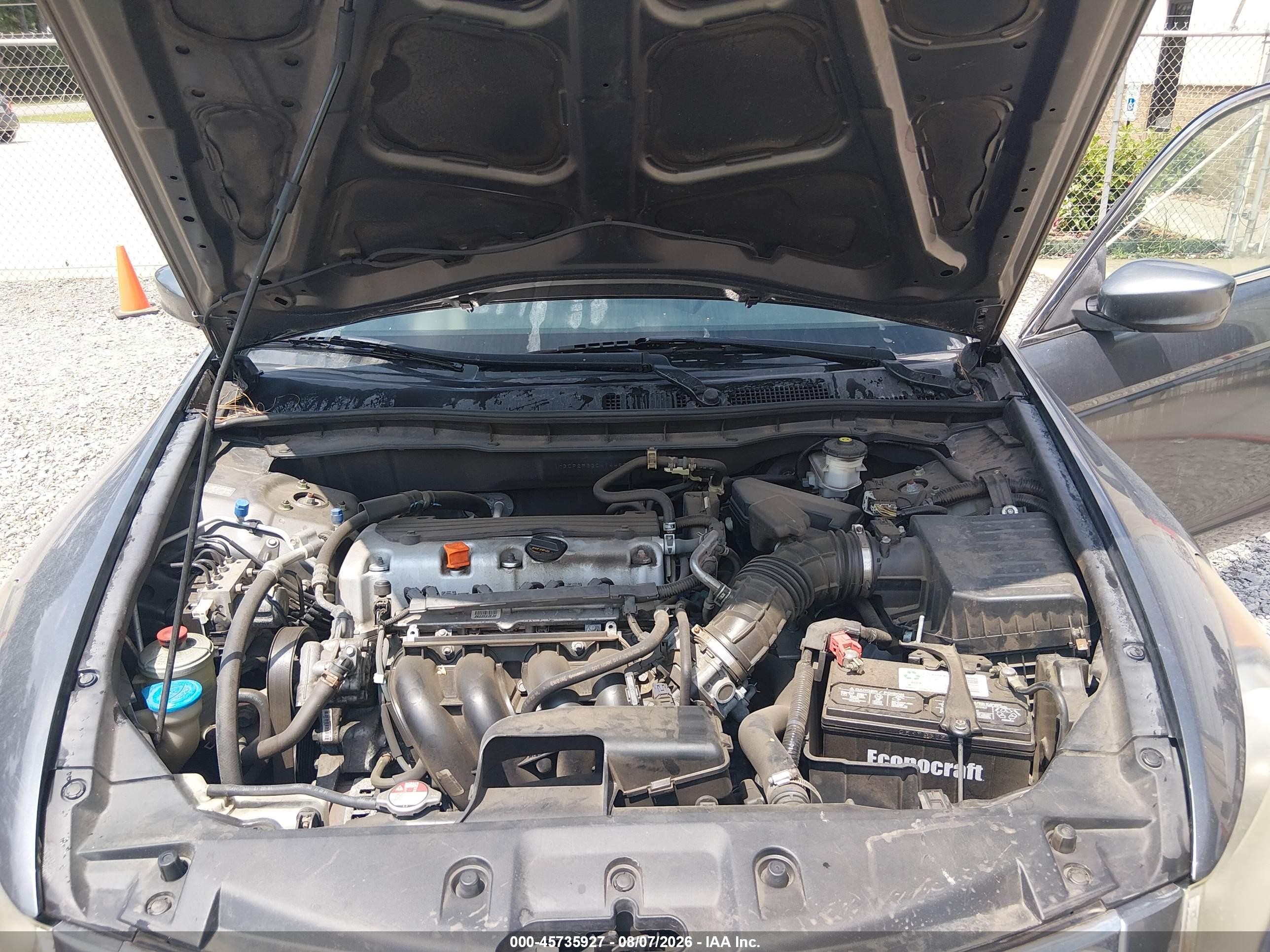 2012 Honda Accord Sdn Lx Silver vin: 1HGCP2F32CA144851