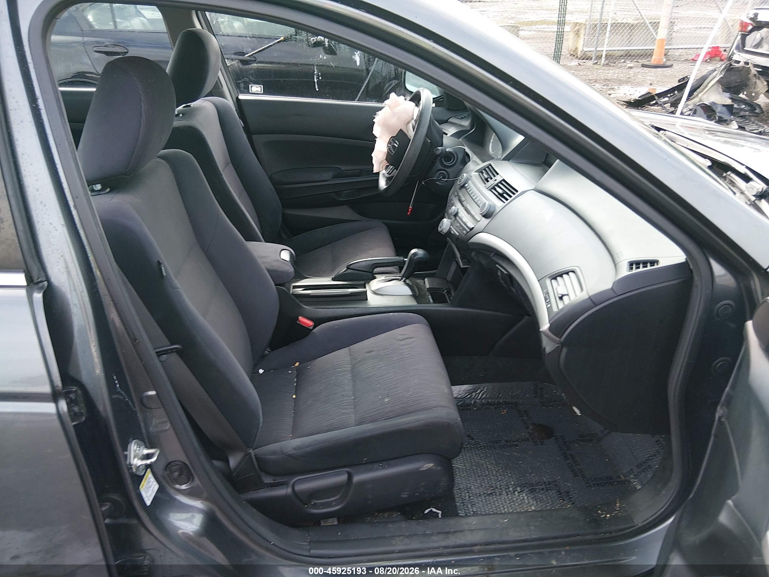 2012 Honda Accord Sdn Lx Gray vin: 1HGCP2F32CA150049