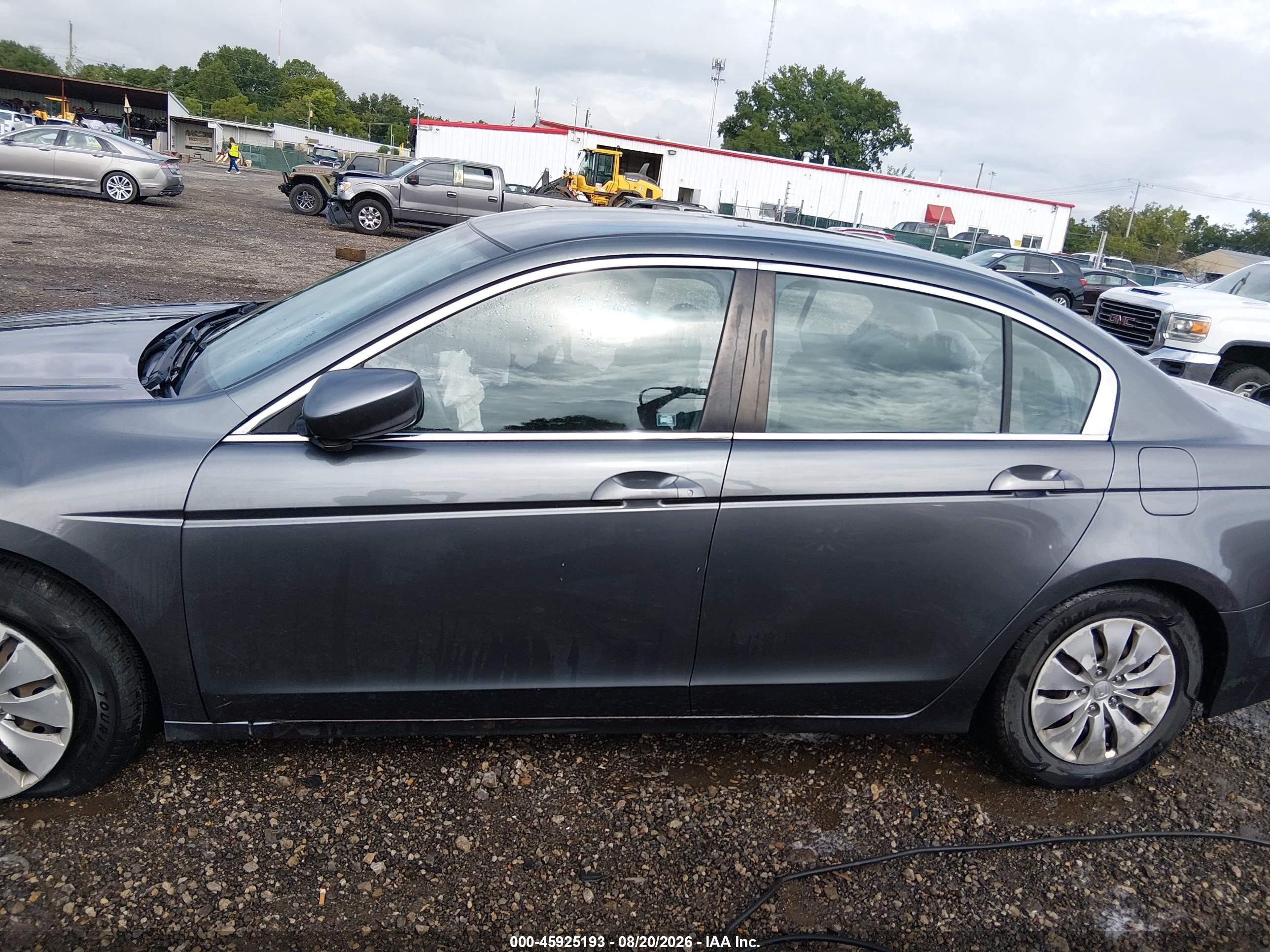 2012 Honda Accord Sdn Lx Gray vin: 1HGCP2F32CA150049